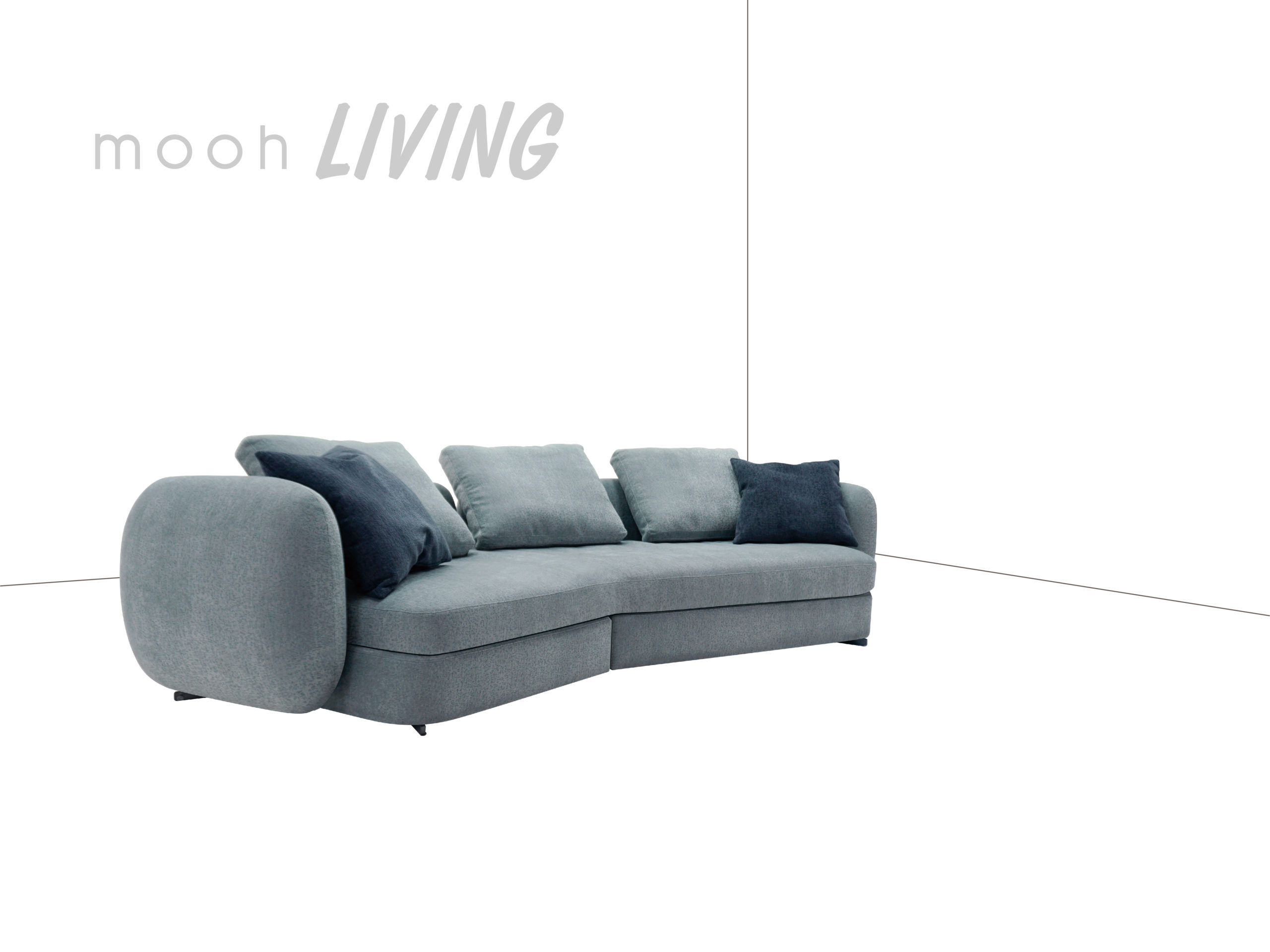 mooh Living 希瓦｜三人沙發