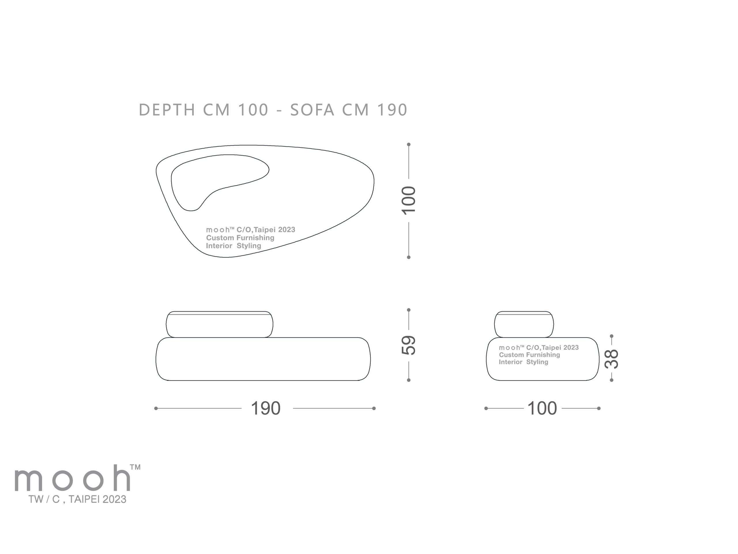 丹利│ 造型沙發- mooh Living．墨禾製作