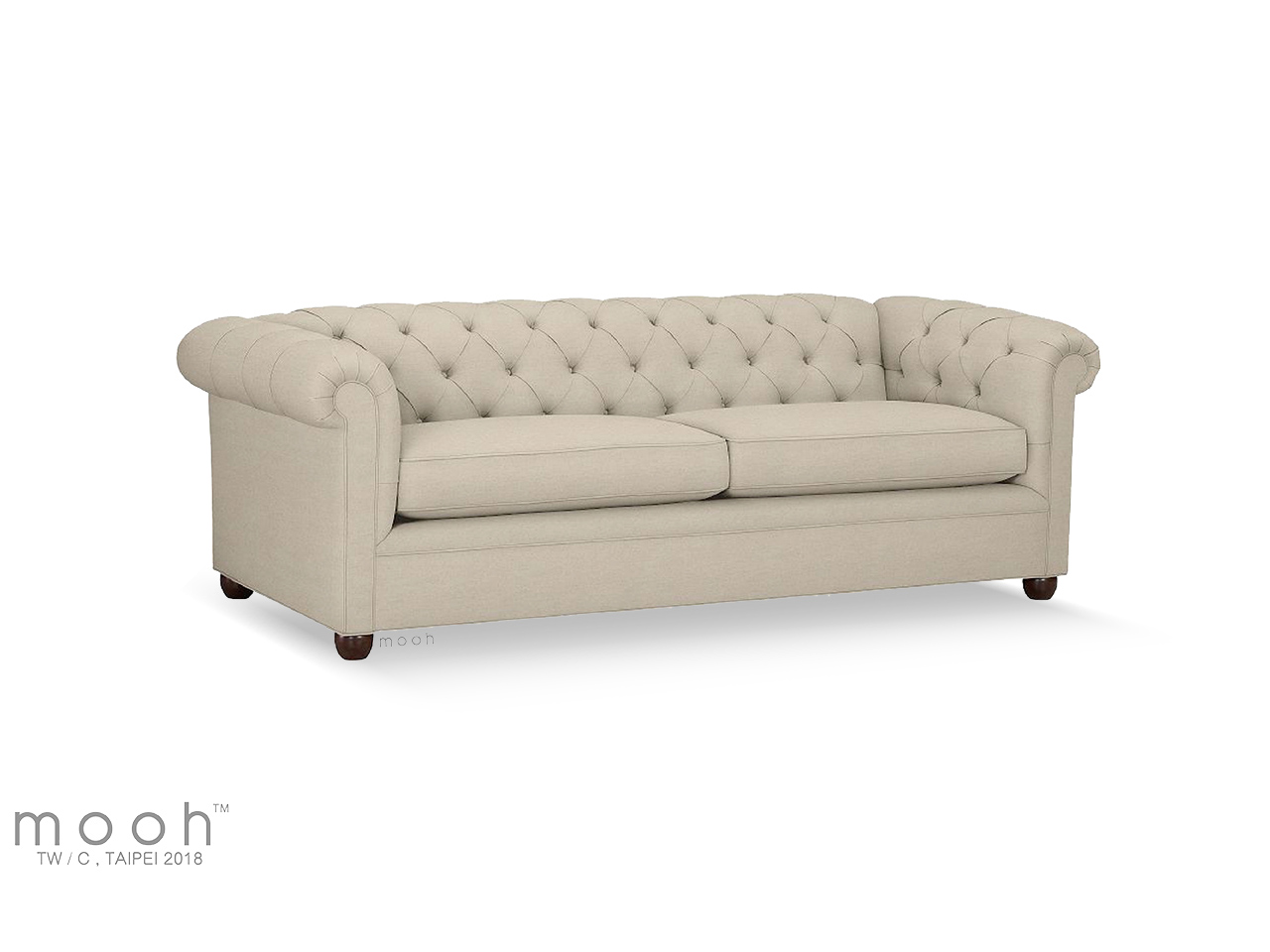 mooh Living 克拉森｜三人沙發