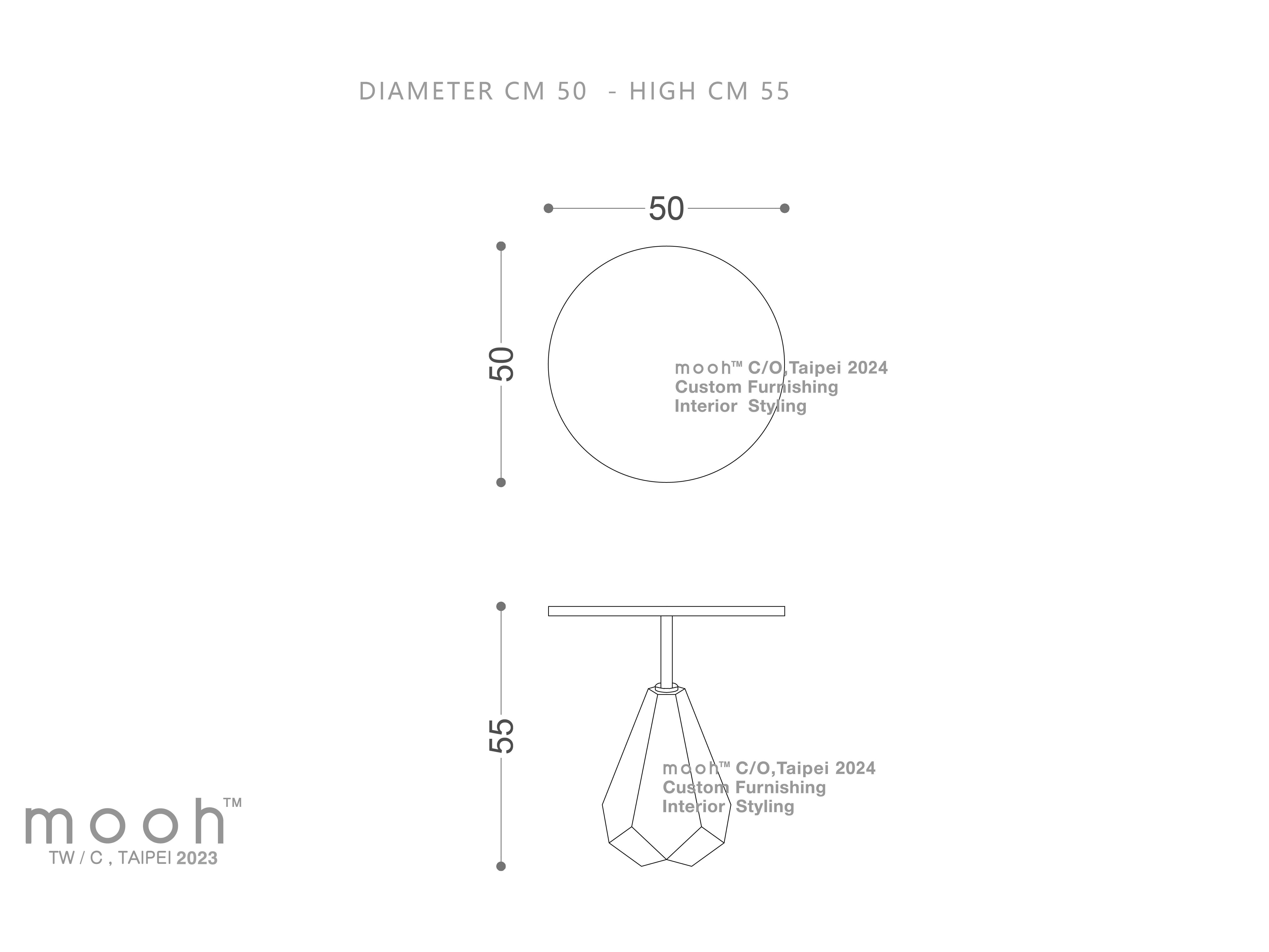 mooh Living 紐特沙｜邊几-詳細規格