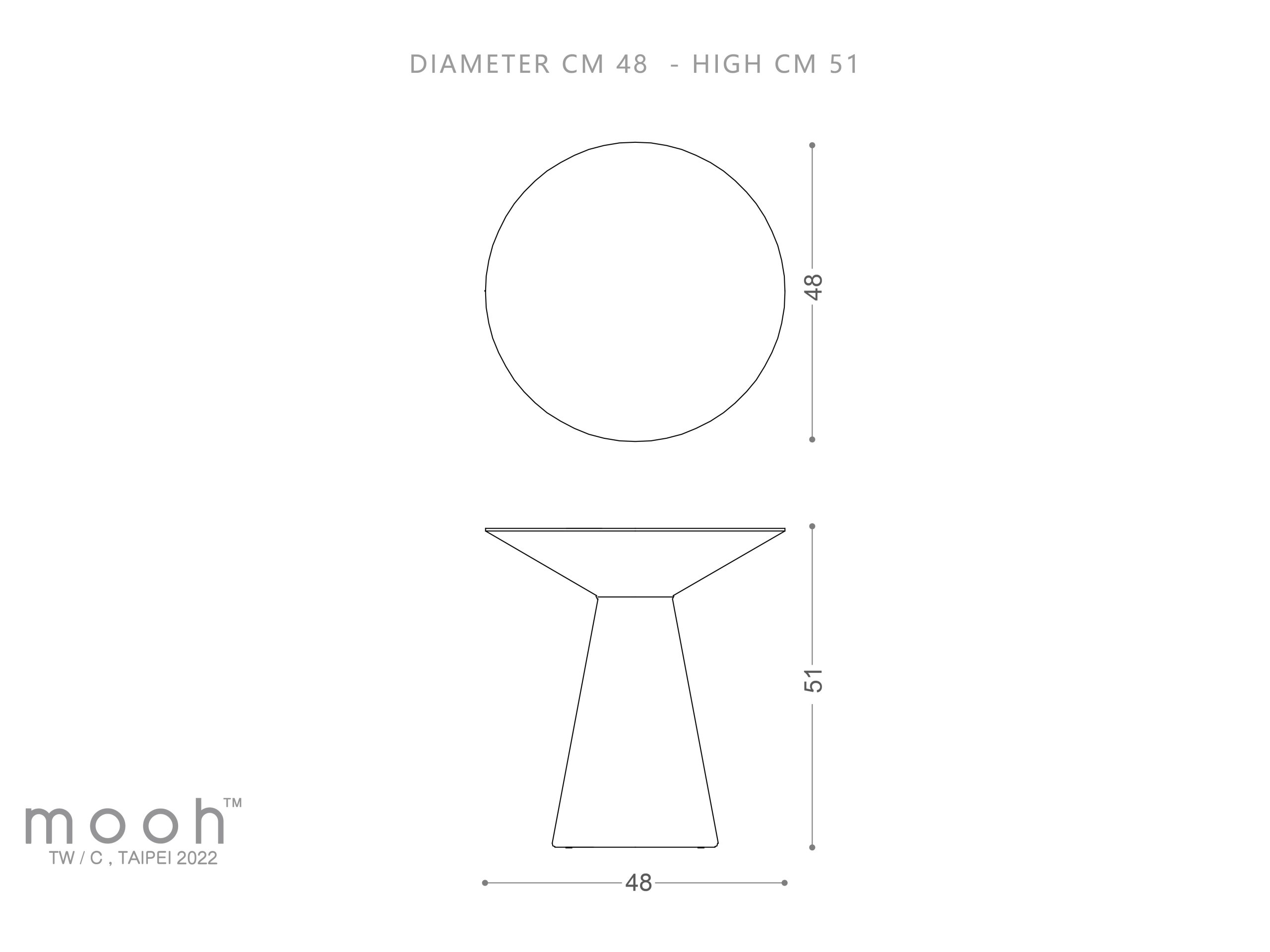 mooh Living 萊姆｜邊几-詳細規格