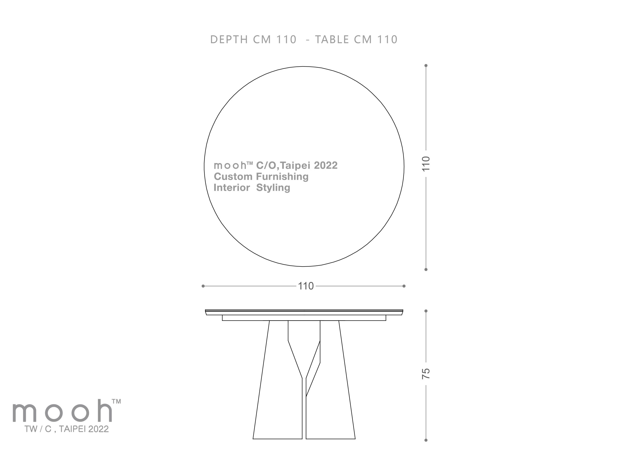 mooh Living 迪沃｜餐桌-詳細規格