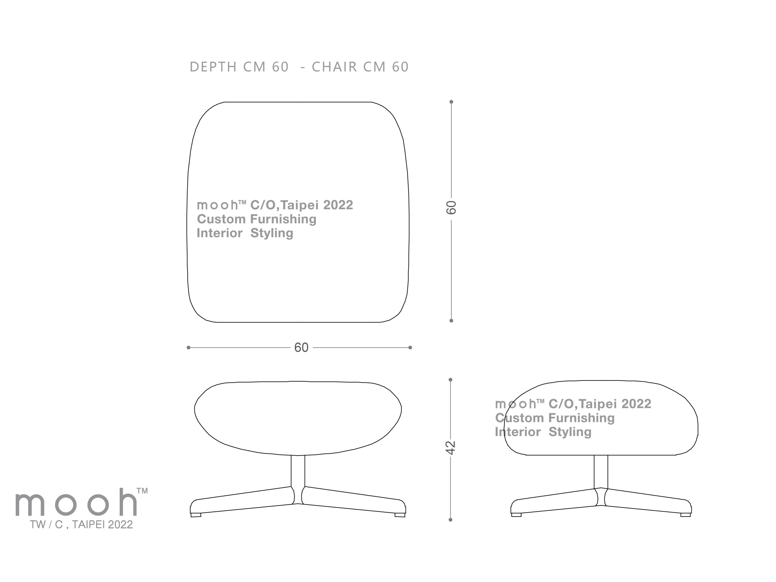 mooh Living 柏林｜椅凳-詳細規格