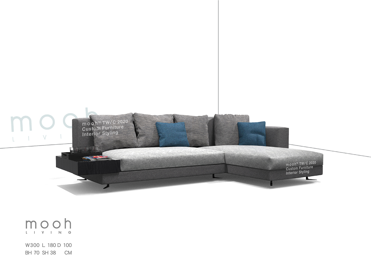 mooh Living 奧斯｜L型沙發