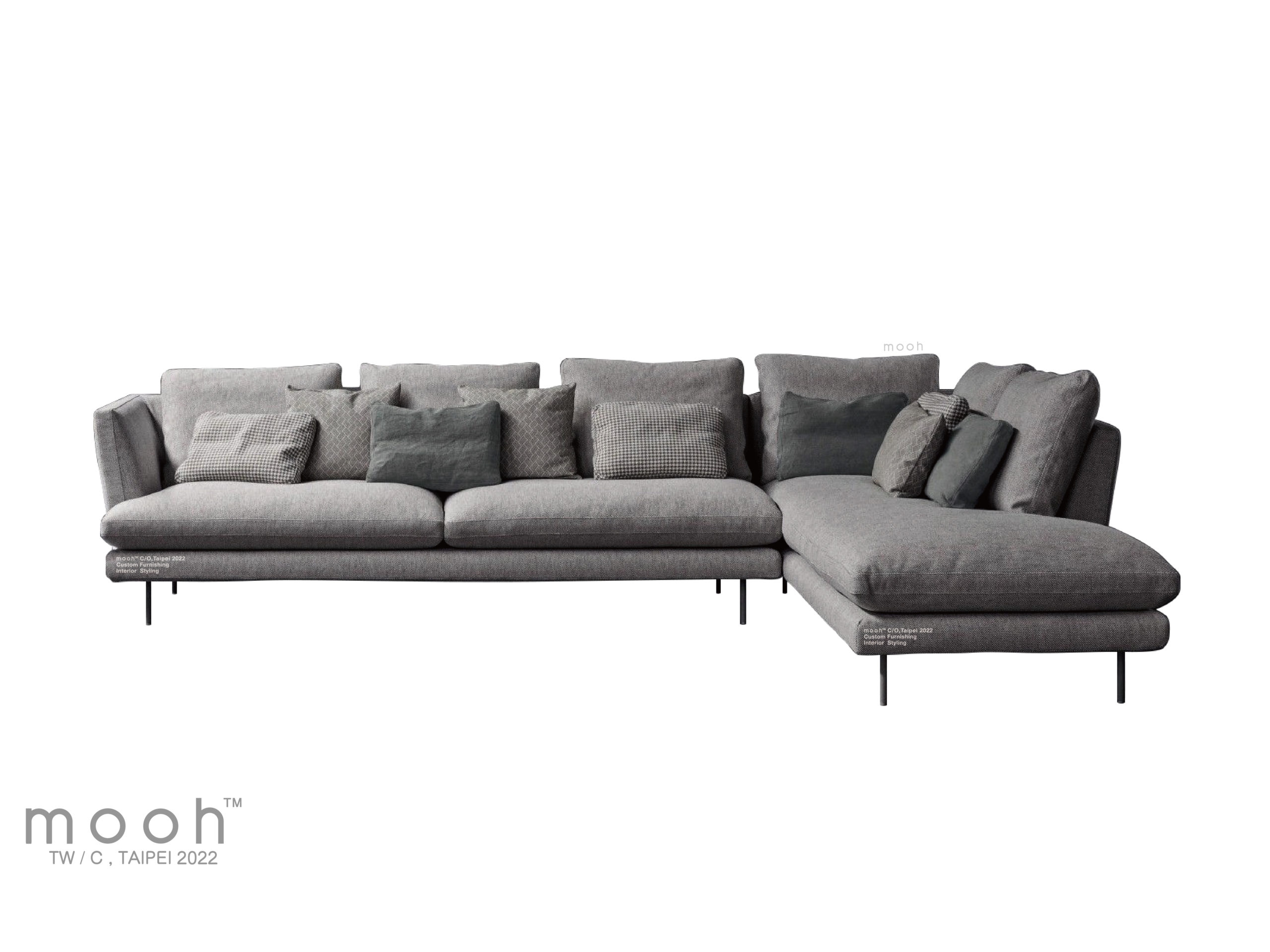 mooh Living 利勒桑｜L型沙發
