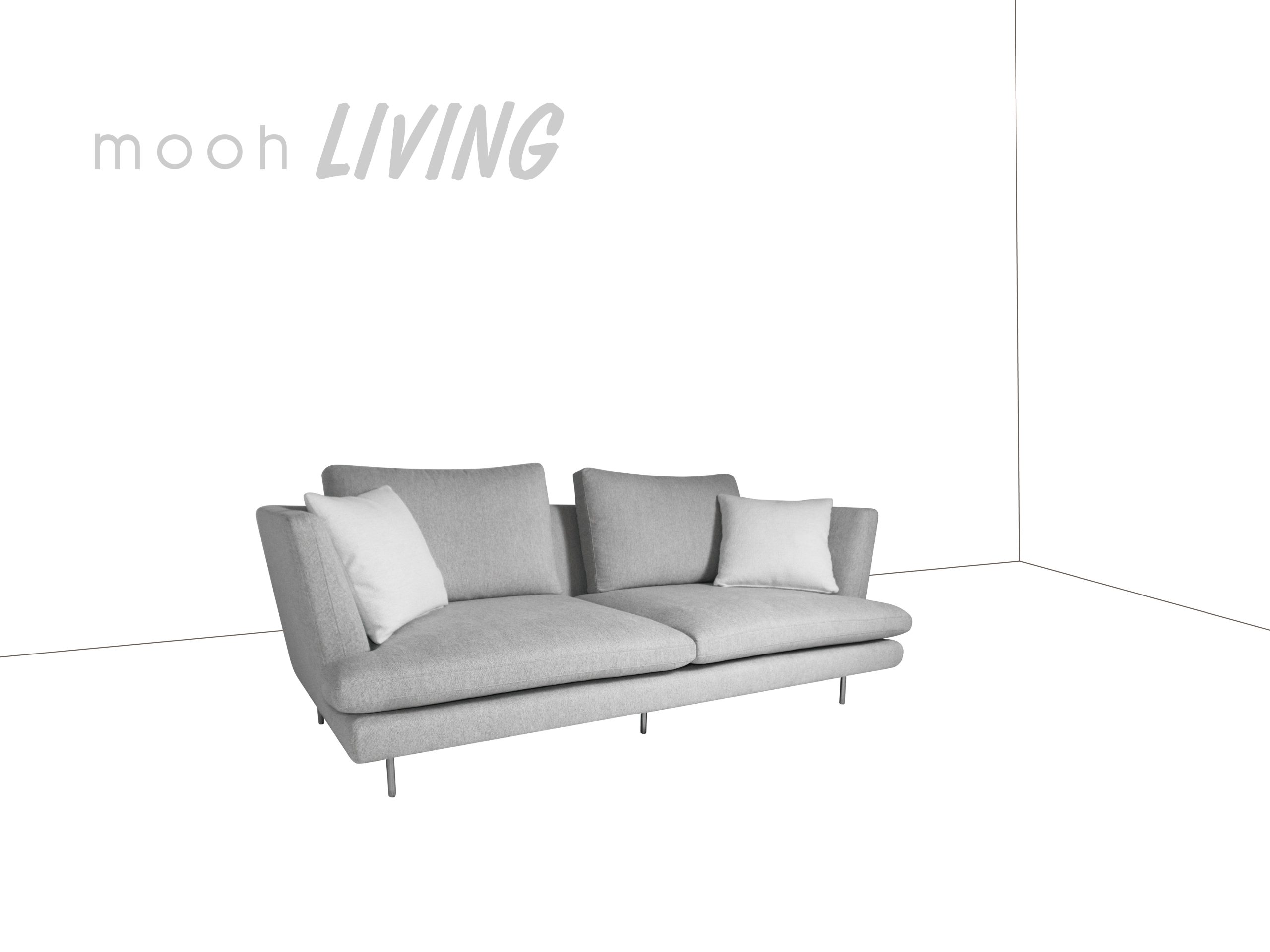 mooh Living 利勒桑｜三人沙發