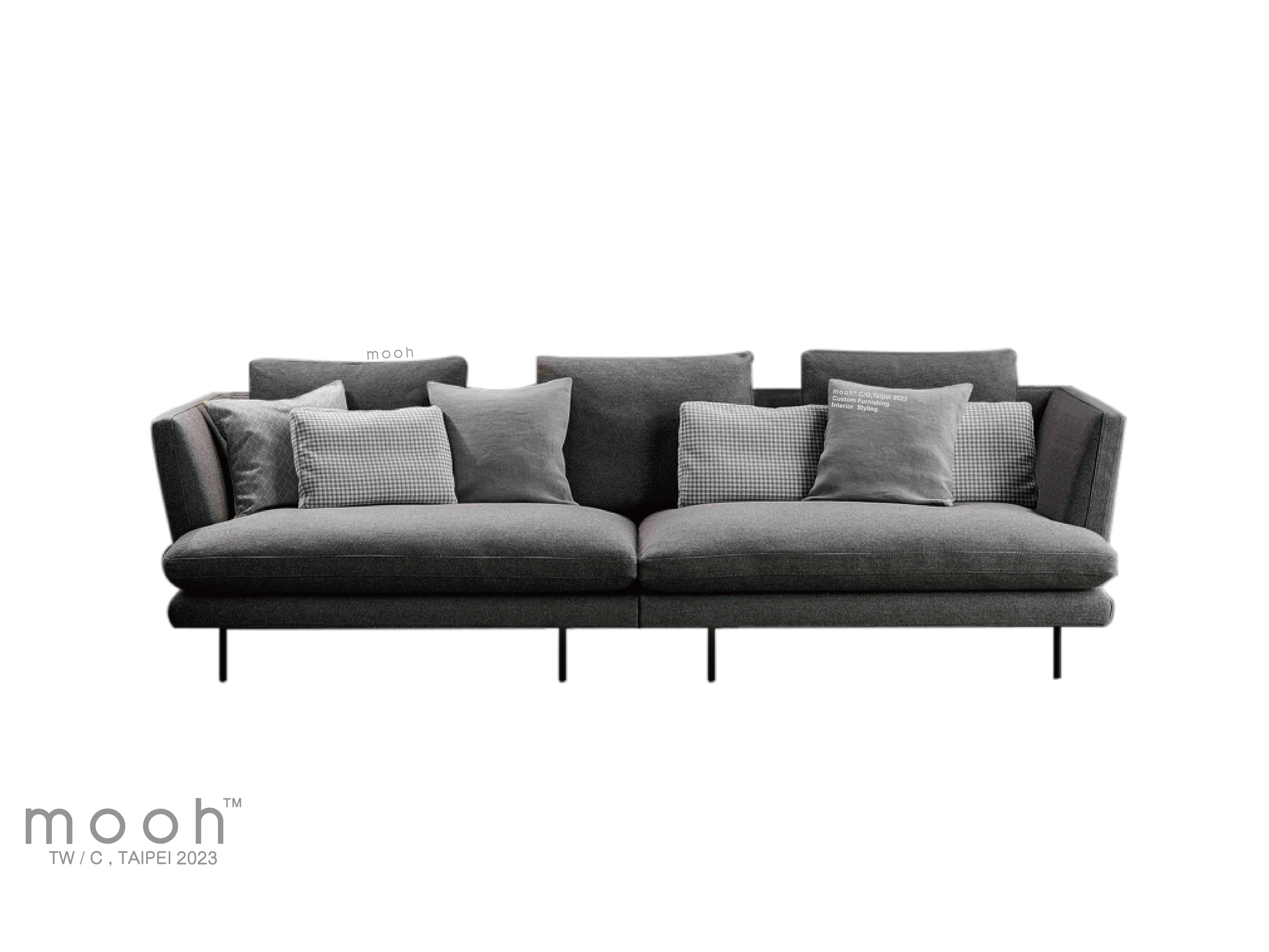 mooh Living 利勒桑｜三人沙發