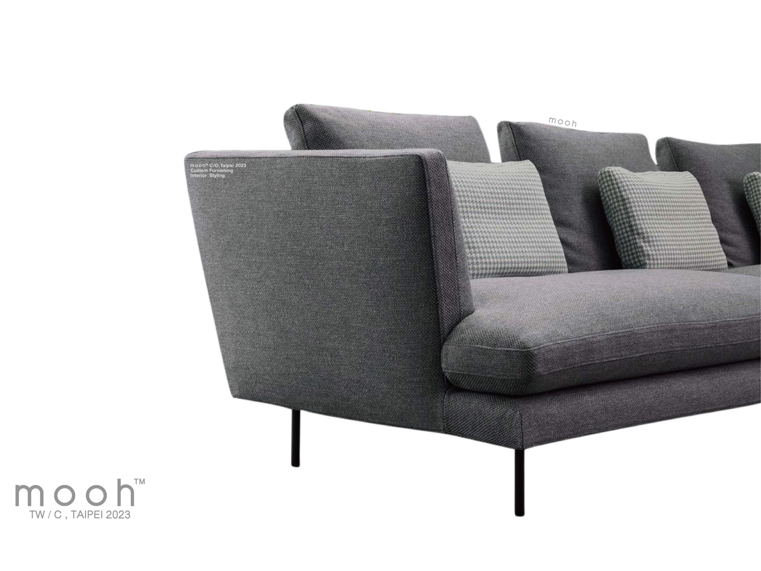 mooh Living 利勒桑｜三人沙發