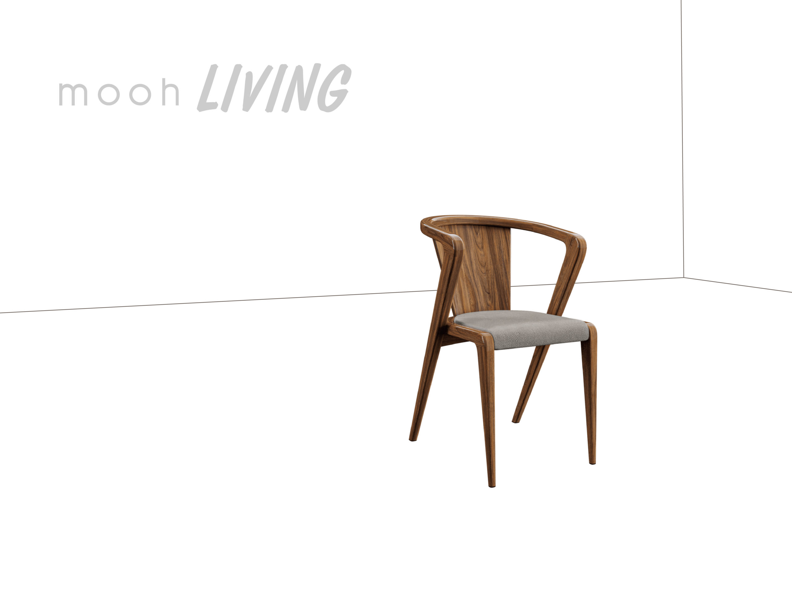 mooh Living 卡魯日｜扶手餐椅