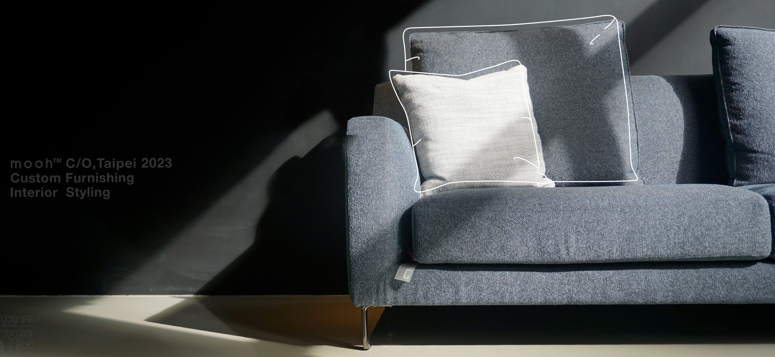 mooh Living 精選諾曼｜L型沙發介紹說明,曲面扶手提升包覆感,高支撐性的薄背