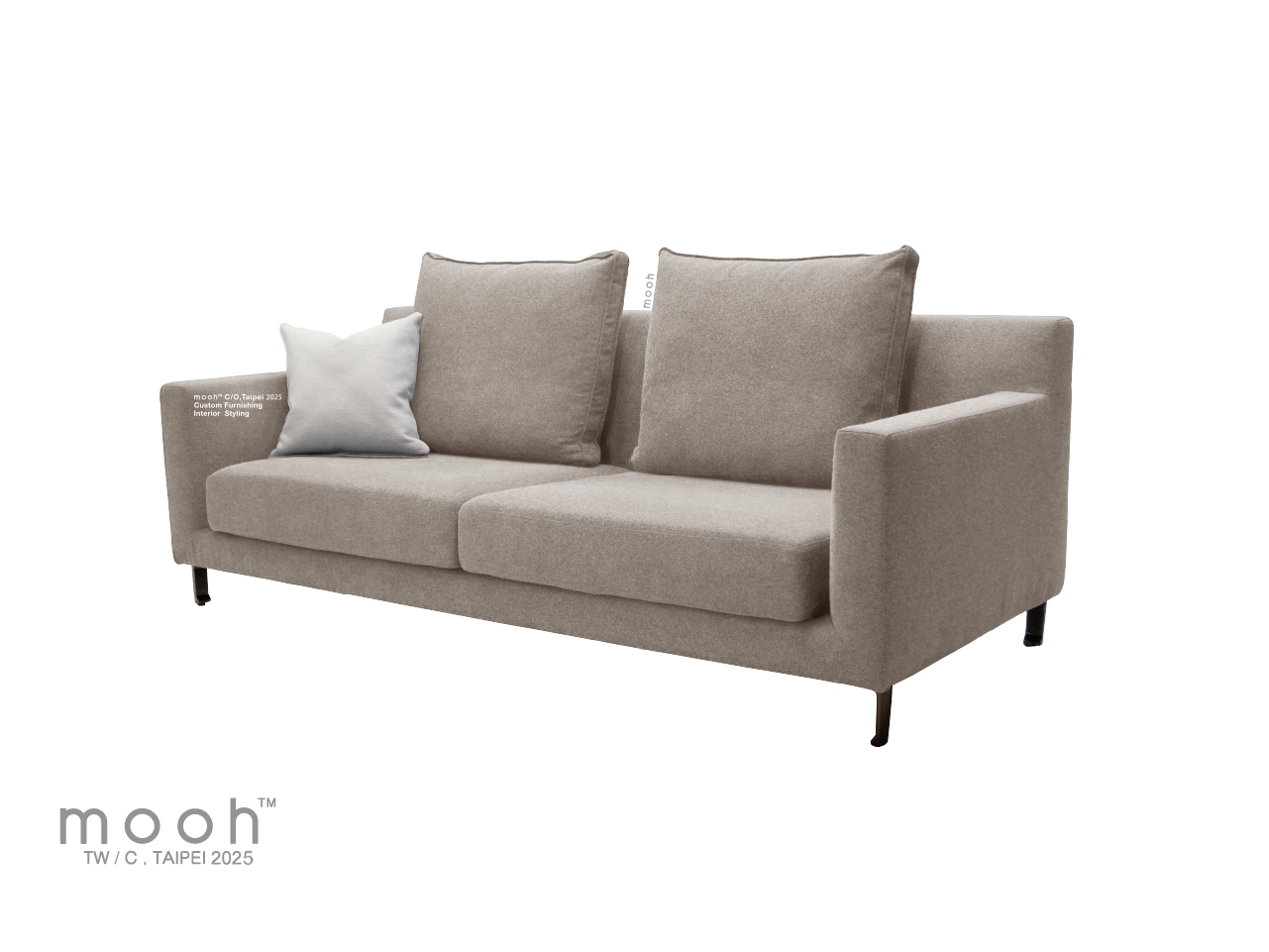 mooh Living 諾曼｜三人沙發