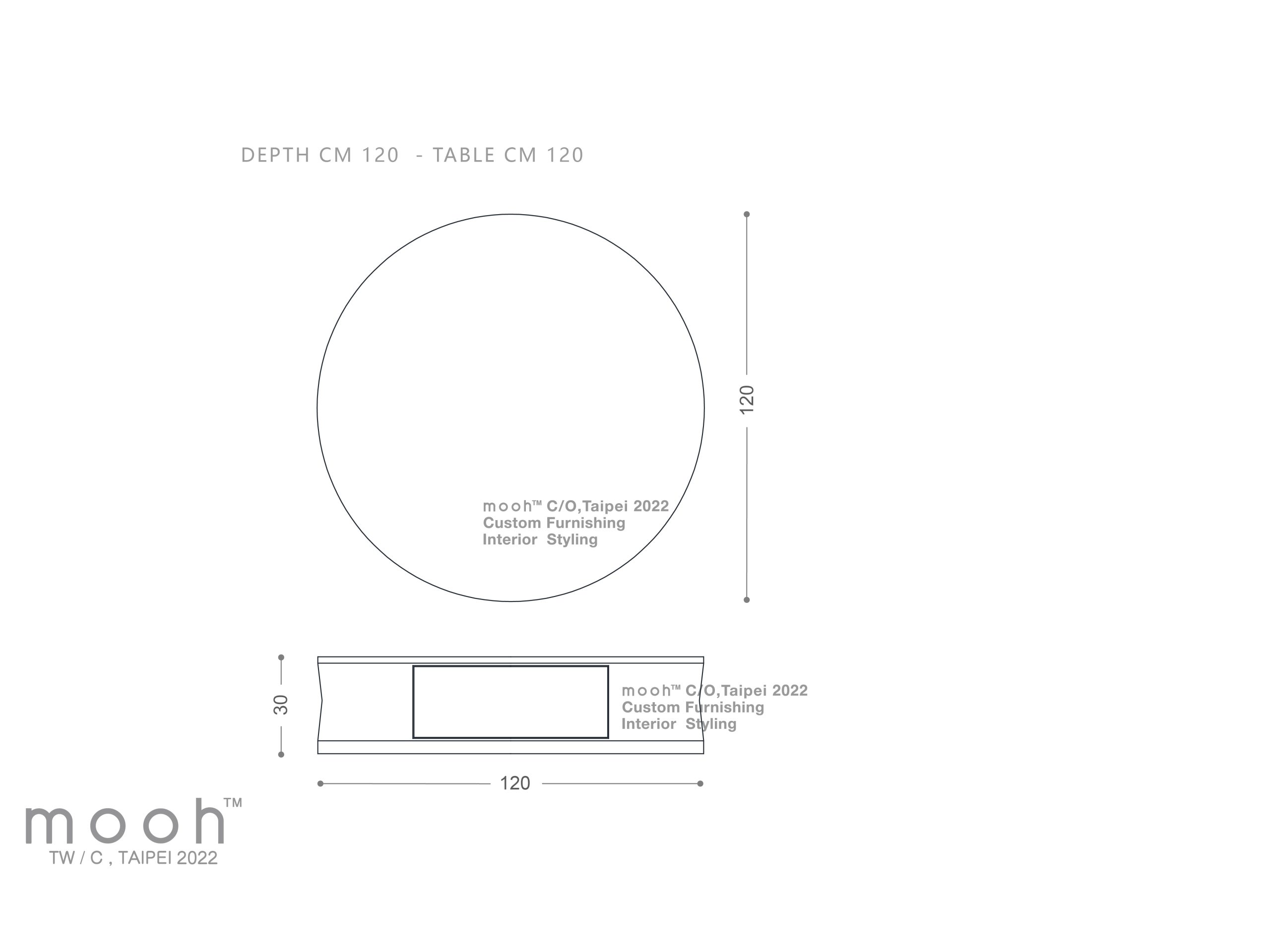 mooh Living 伯明罕｜茶几-詳細規格