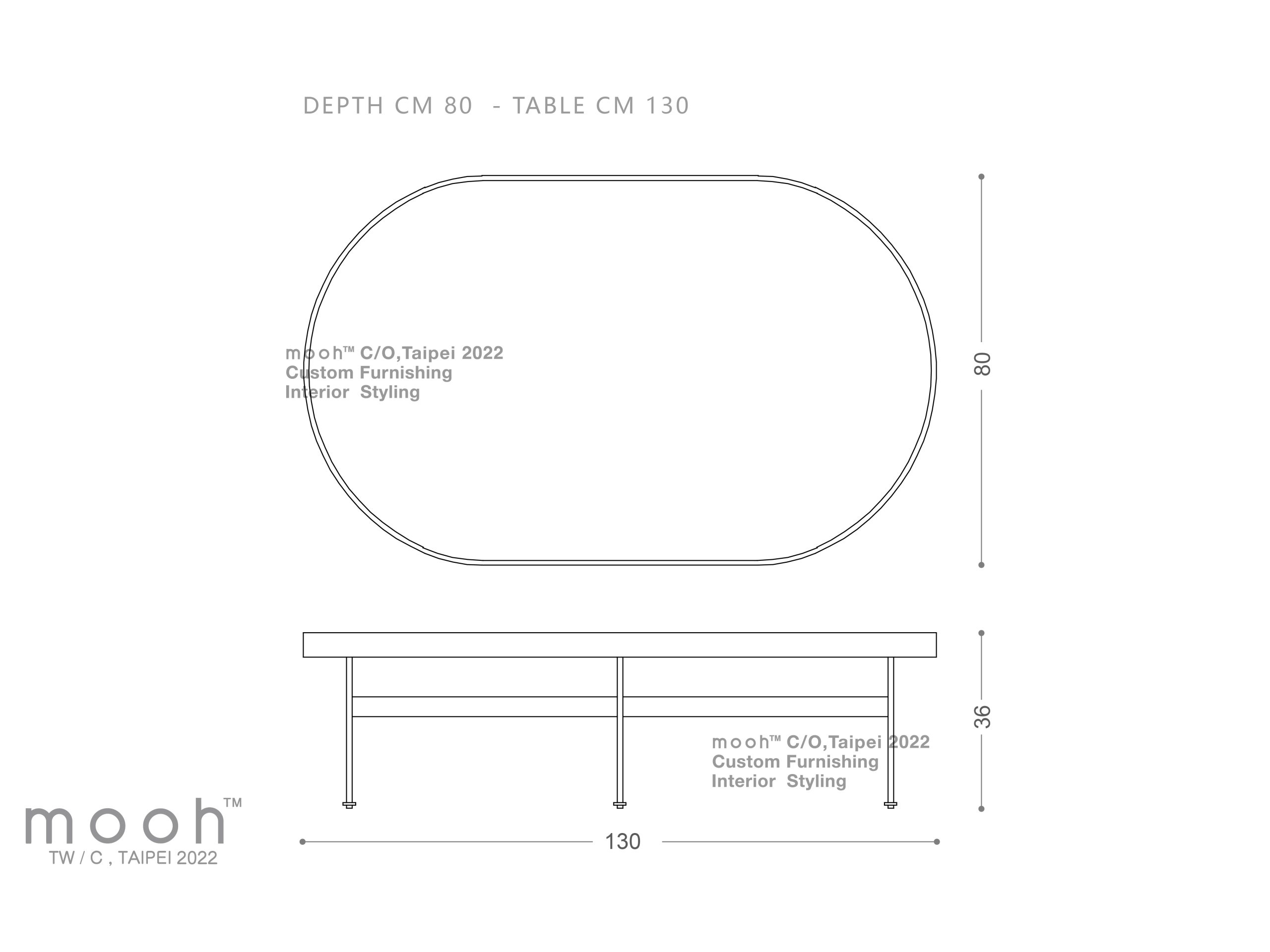 mooh Living 巴特｜茶几-詳細規格