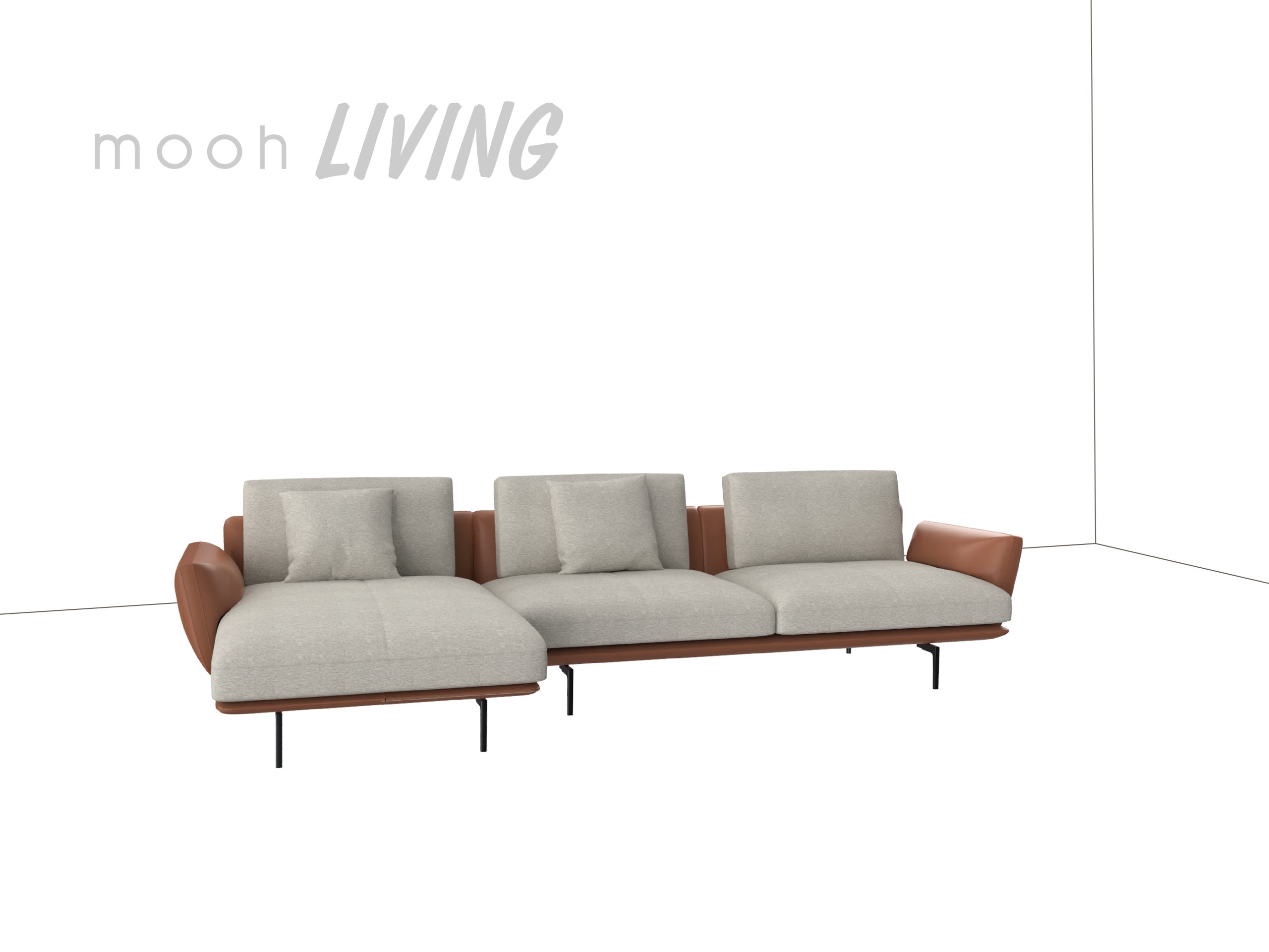 mooh Living 史丹佛｜L型沙發