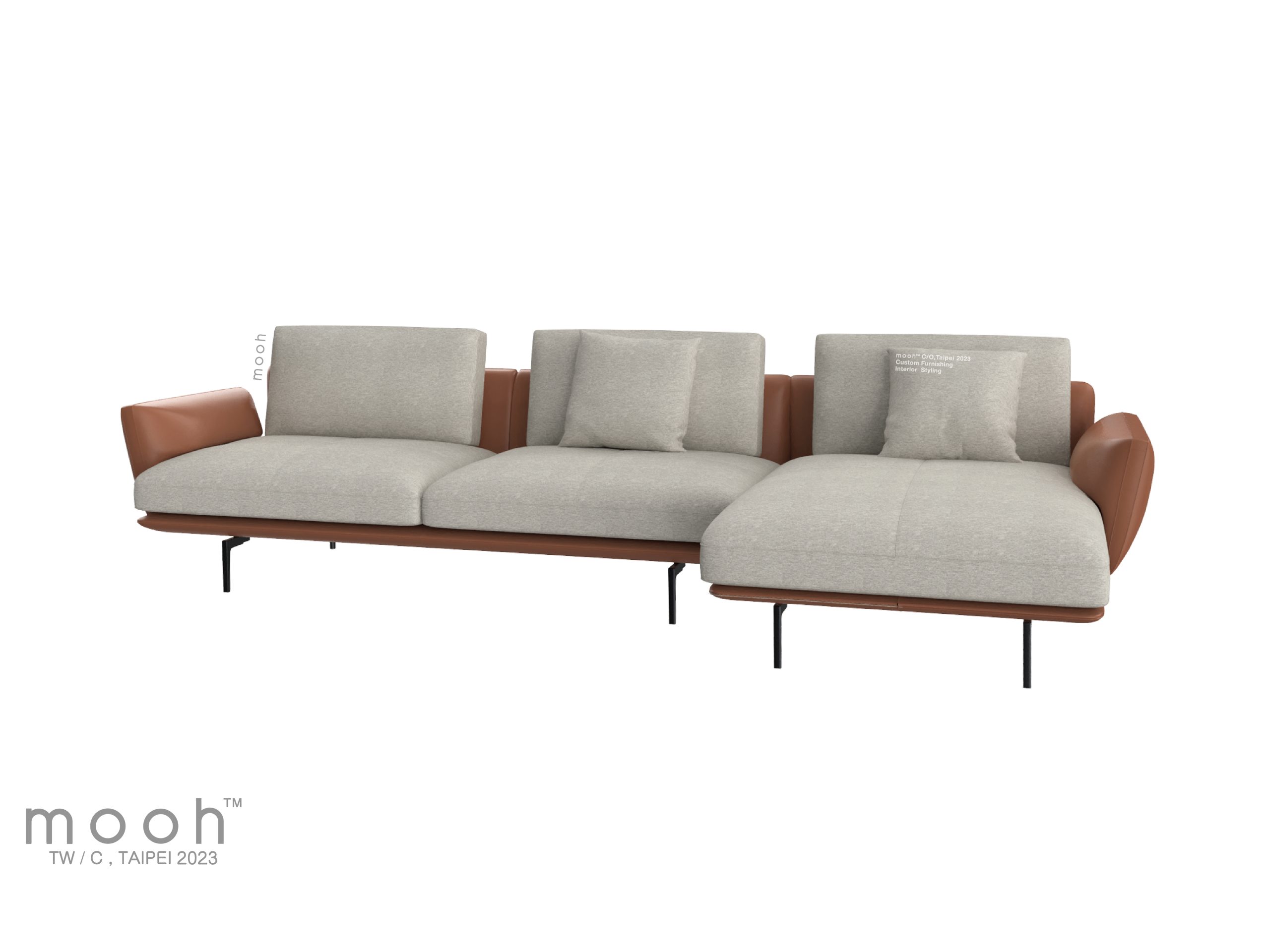 mooh Living 精選史丹佛｜L型沙發