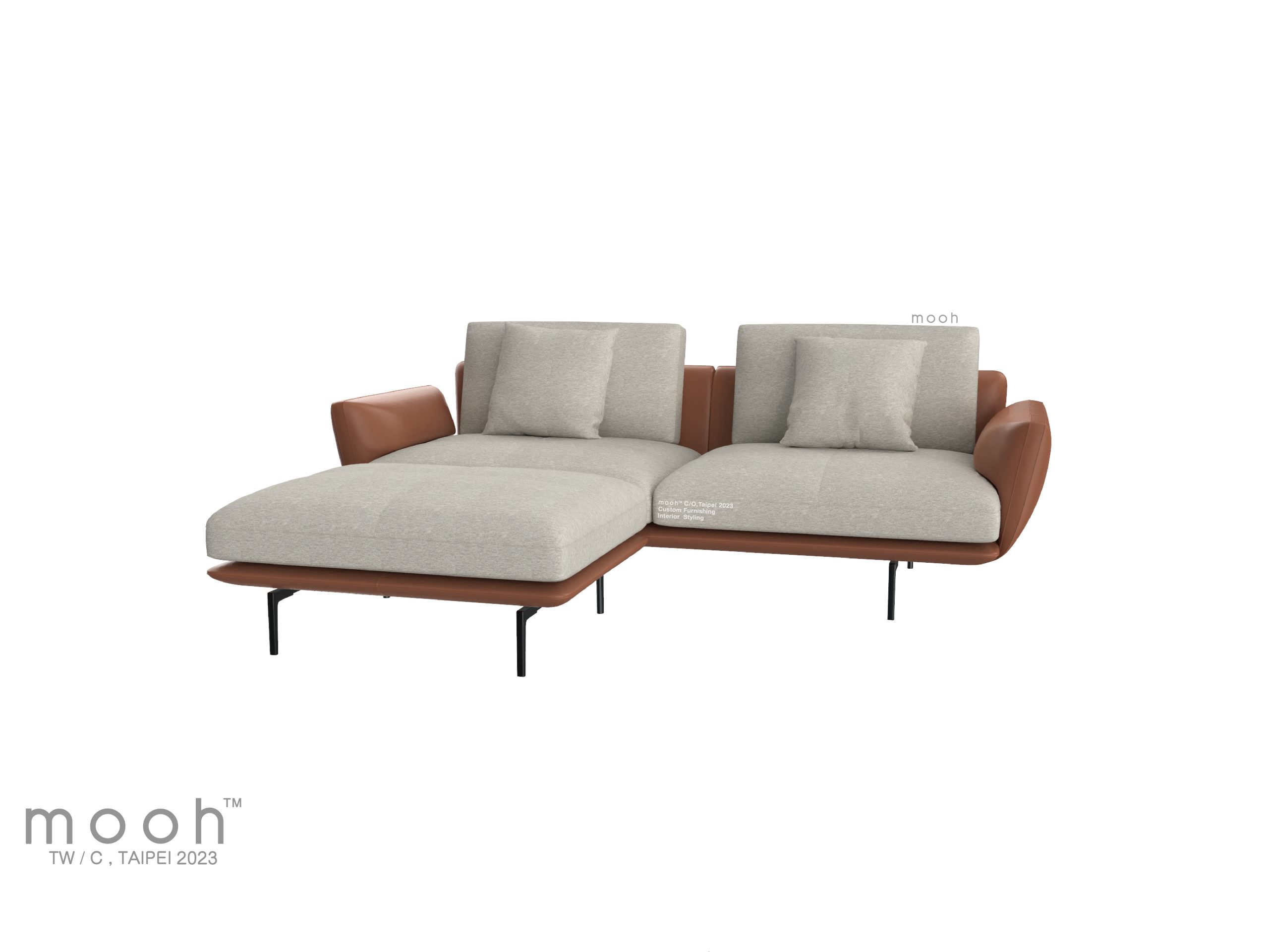 mooh Living 史丹佛｜L型沙發