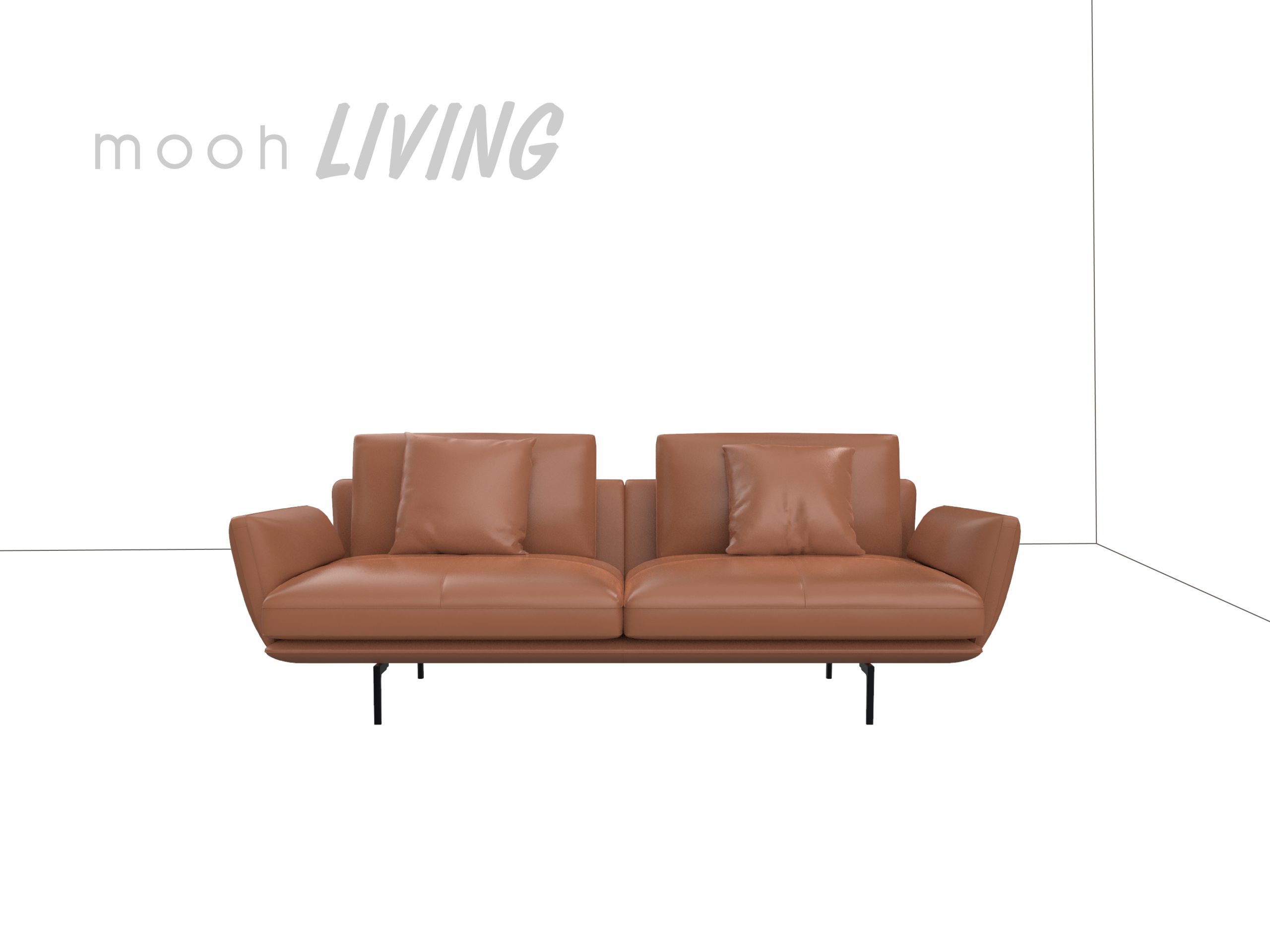 mooh Living 史丹佛｜三人沙發