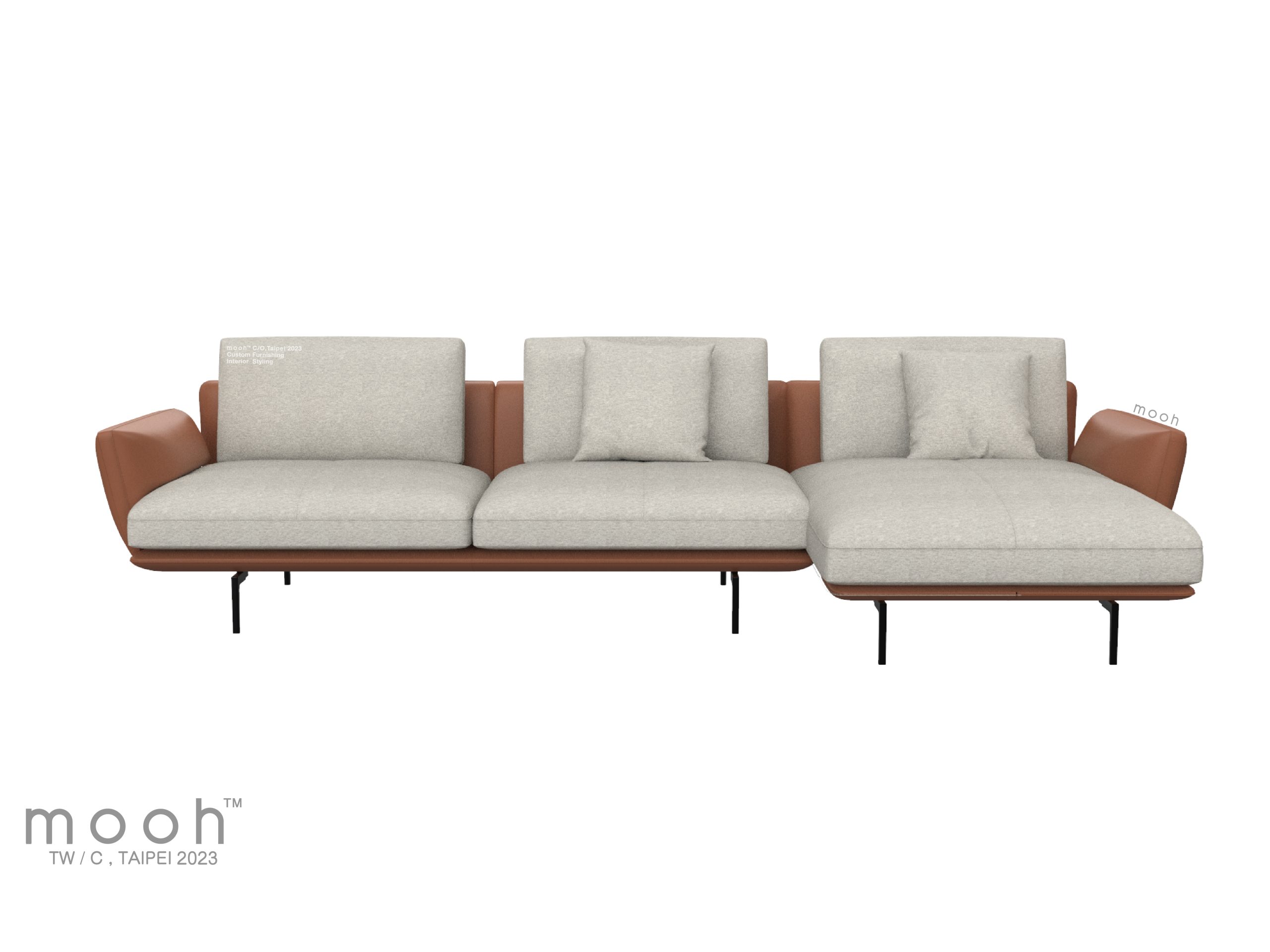 mooh Living 史丹佛｜L型沙發