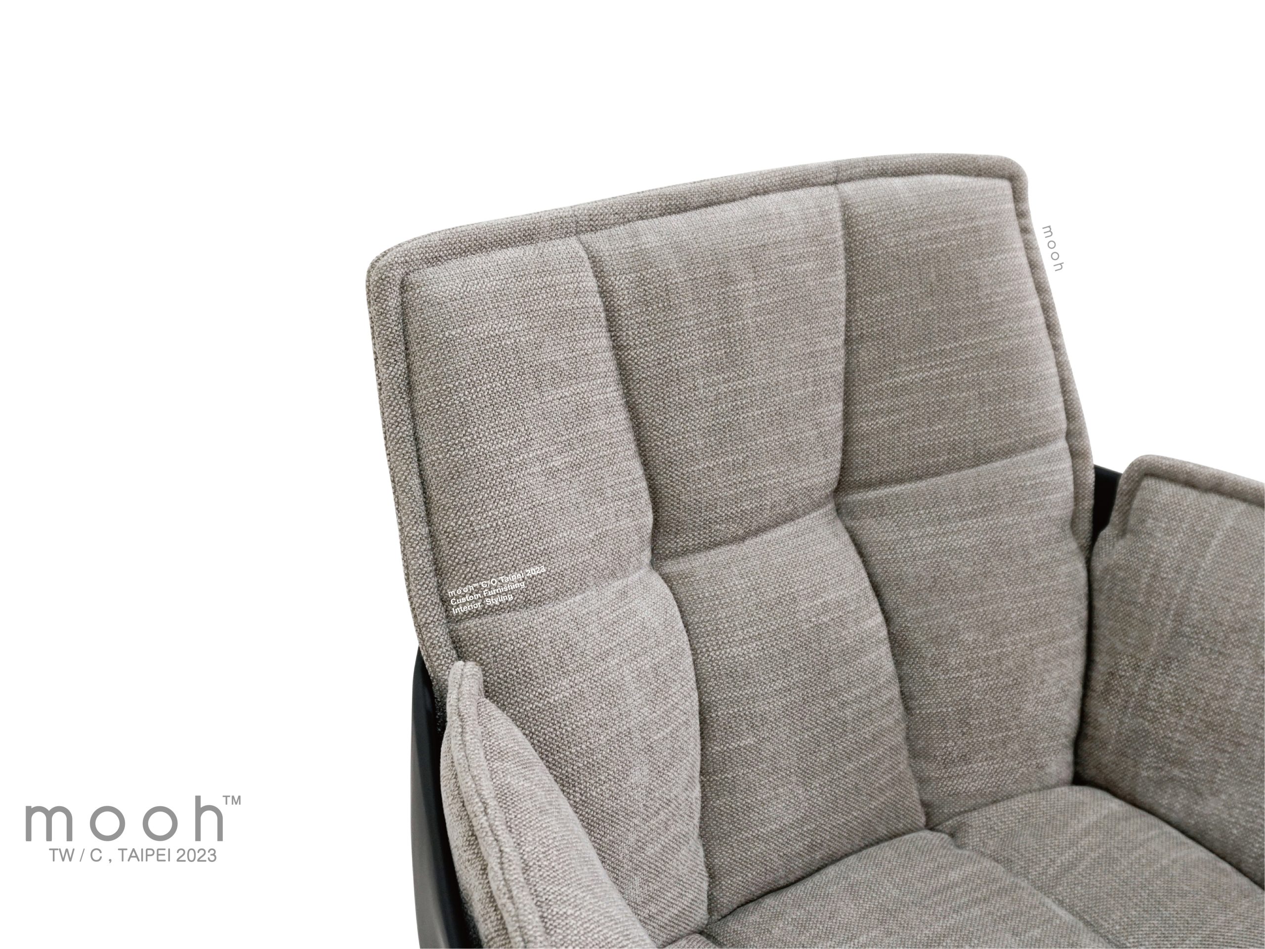 mooh Living 天鵝山｜扶手餐椅