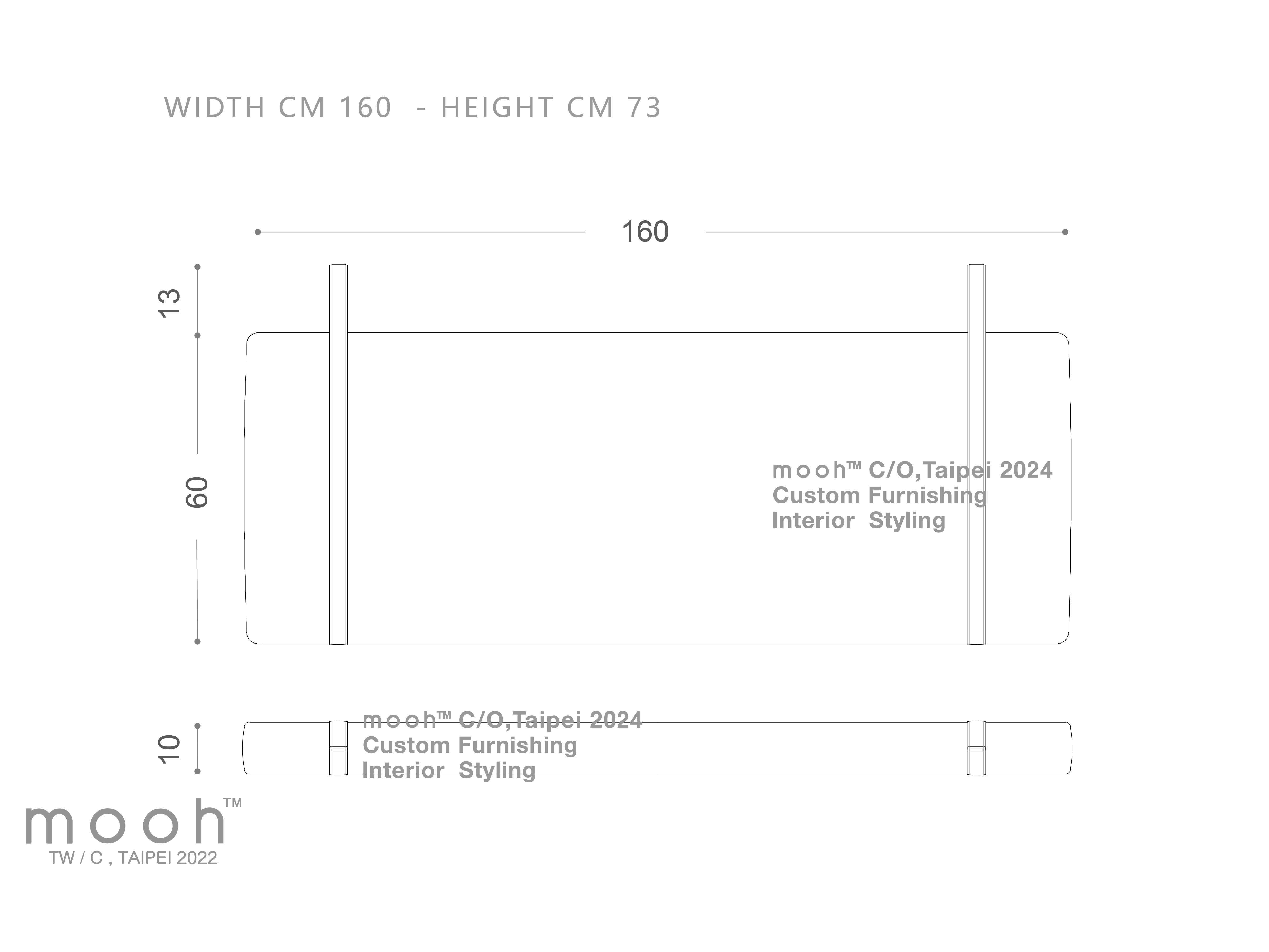 mooh Living 貝廷｜床-詳細規格