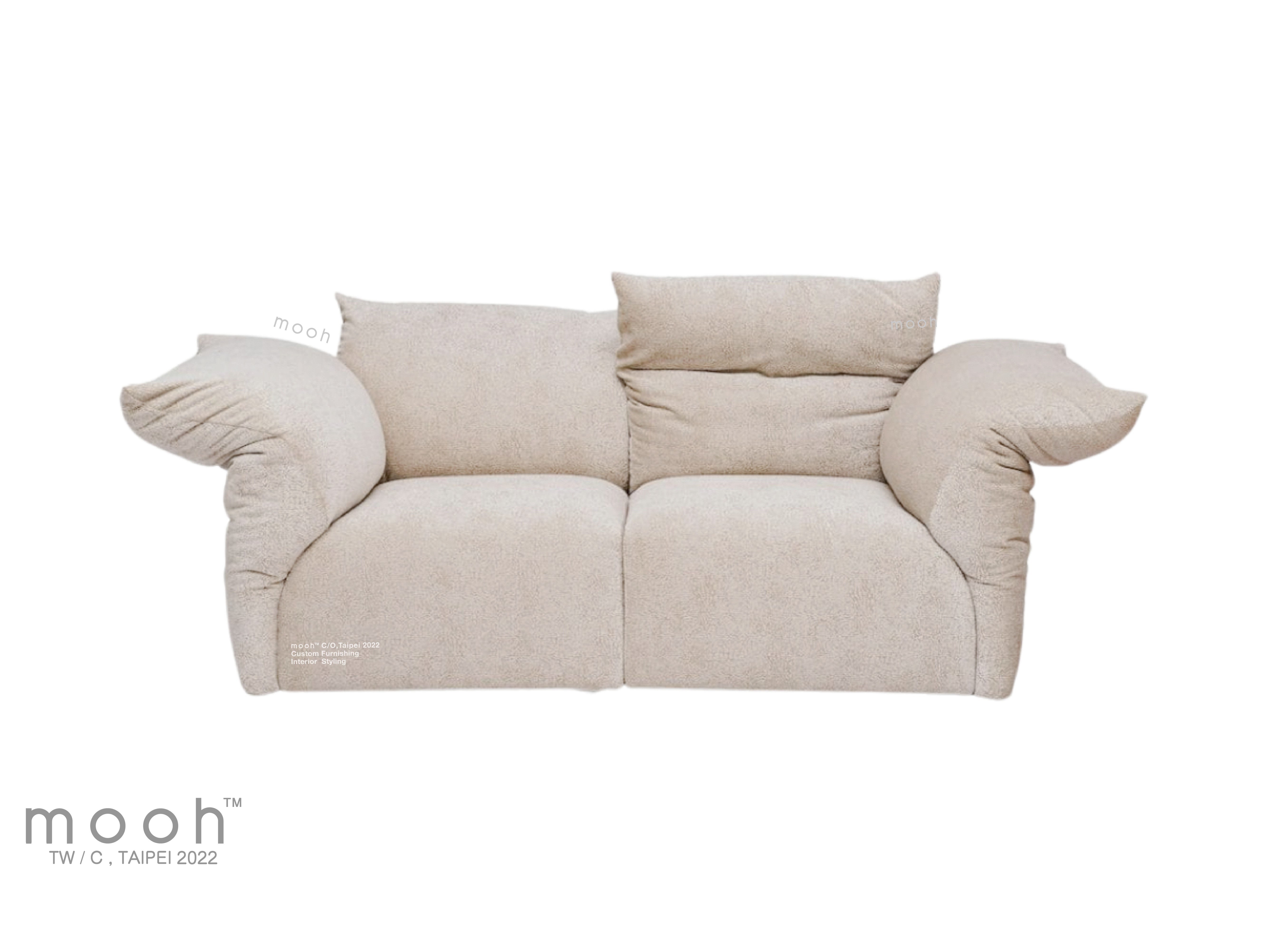 mooh Living 洛林｜三人花瓣沙發