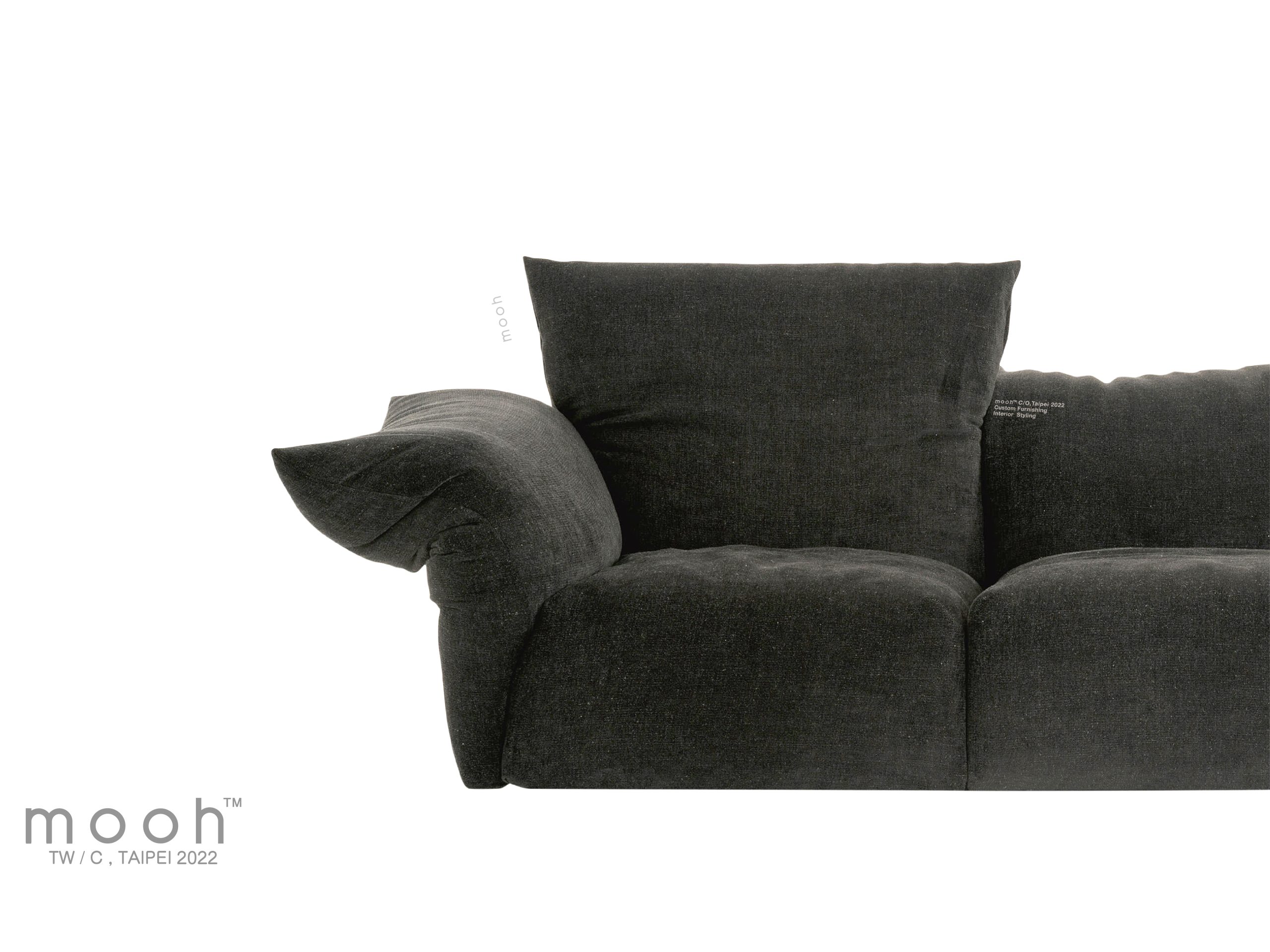 mooh Living 洛林｜三人花瓣沙發