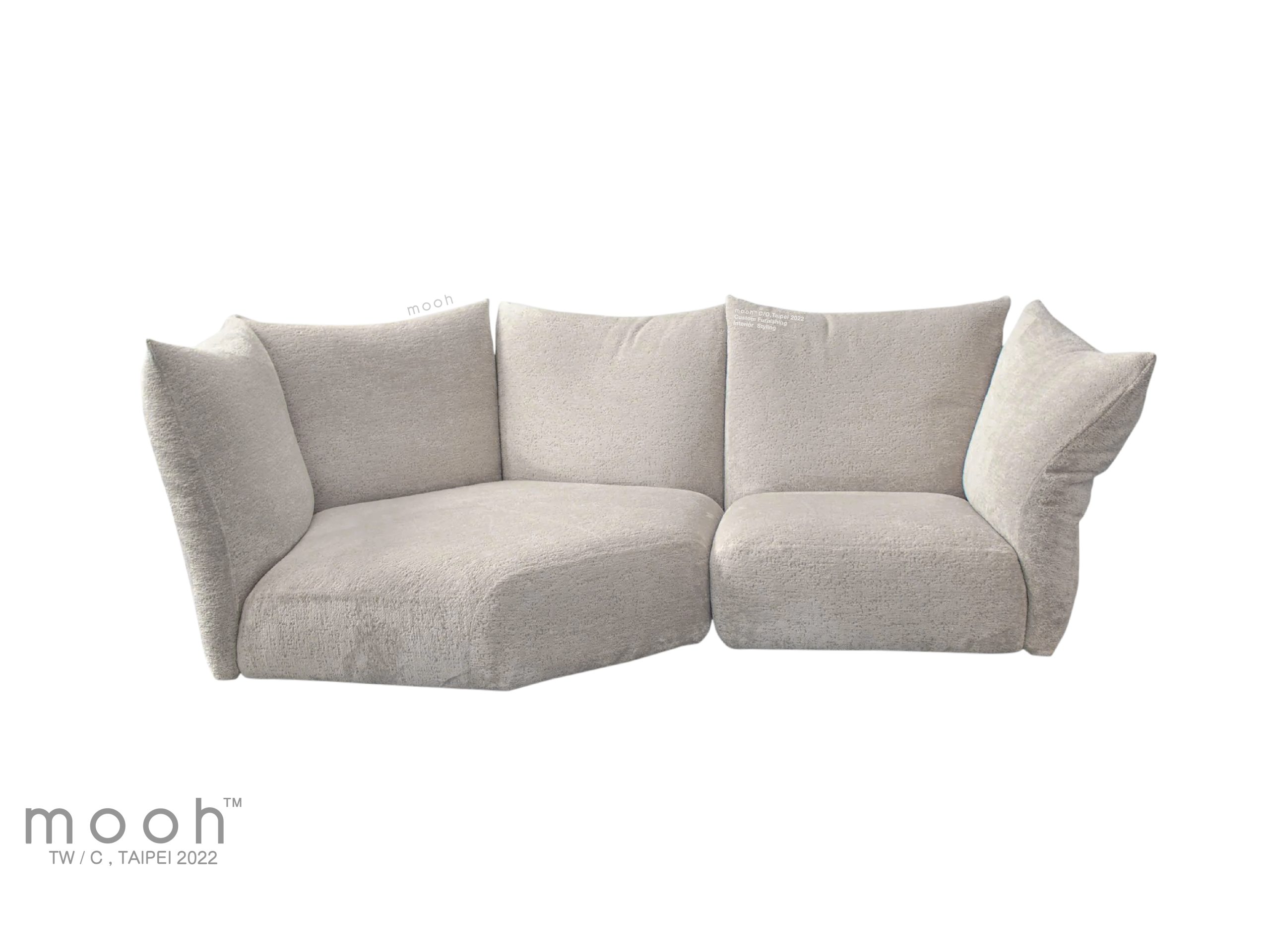 mooh Living 洛林｜ L型花瓣沙發- 254