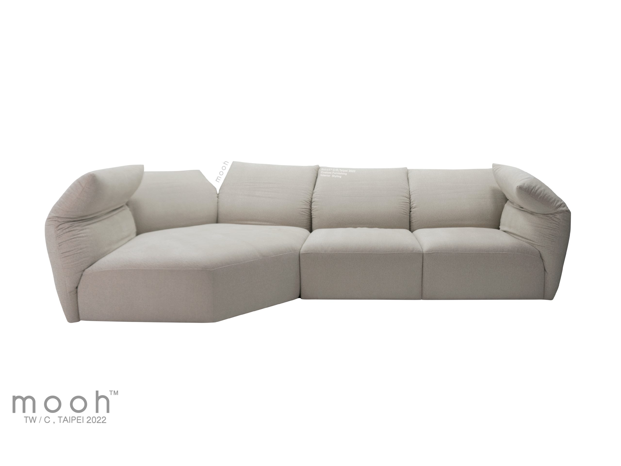 mooh Living 洛林｜ L型花瓣沙發- 334