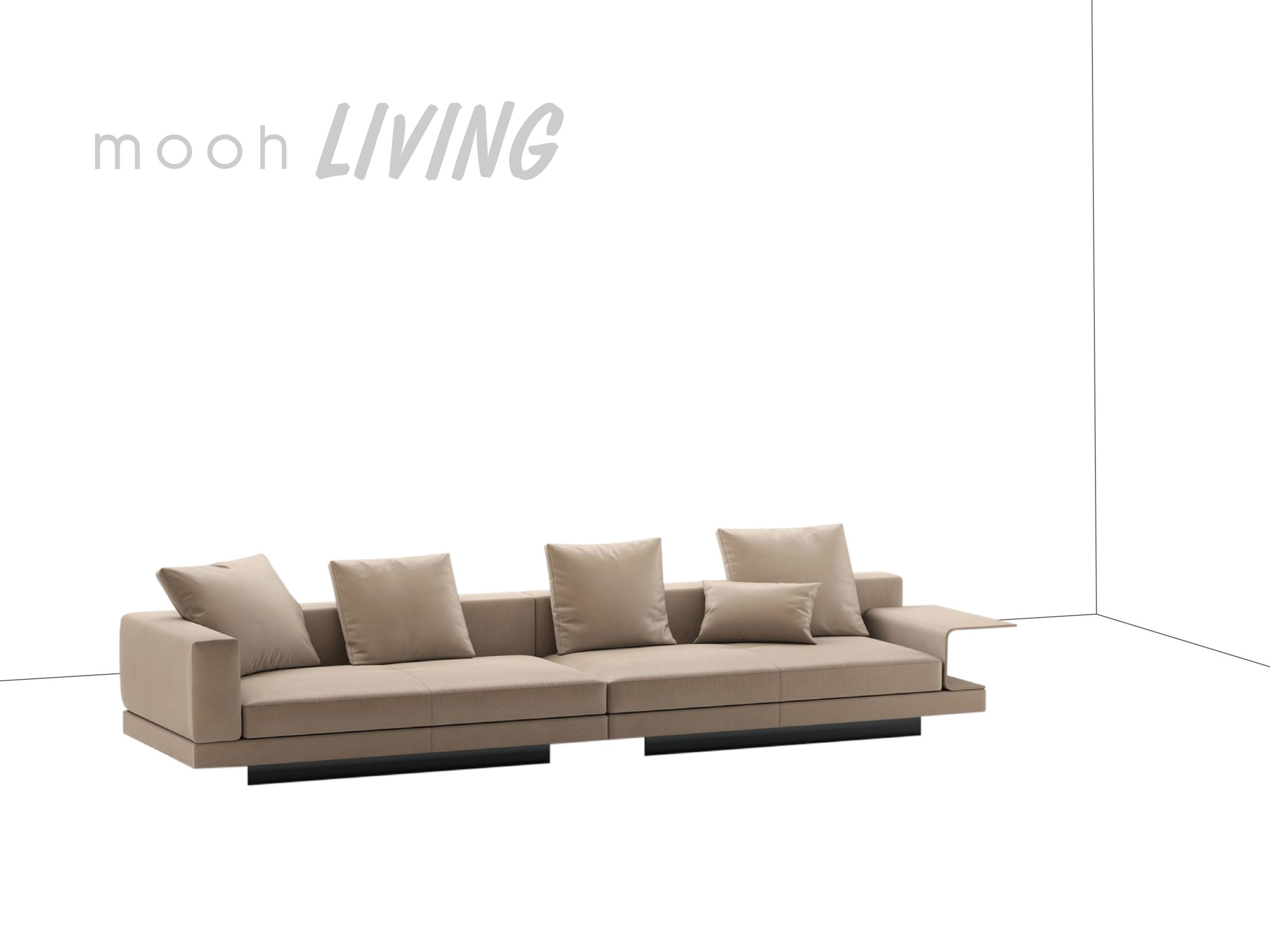 維加│ 三人沙發- mooh Living．墨禾製作