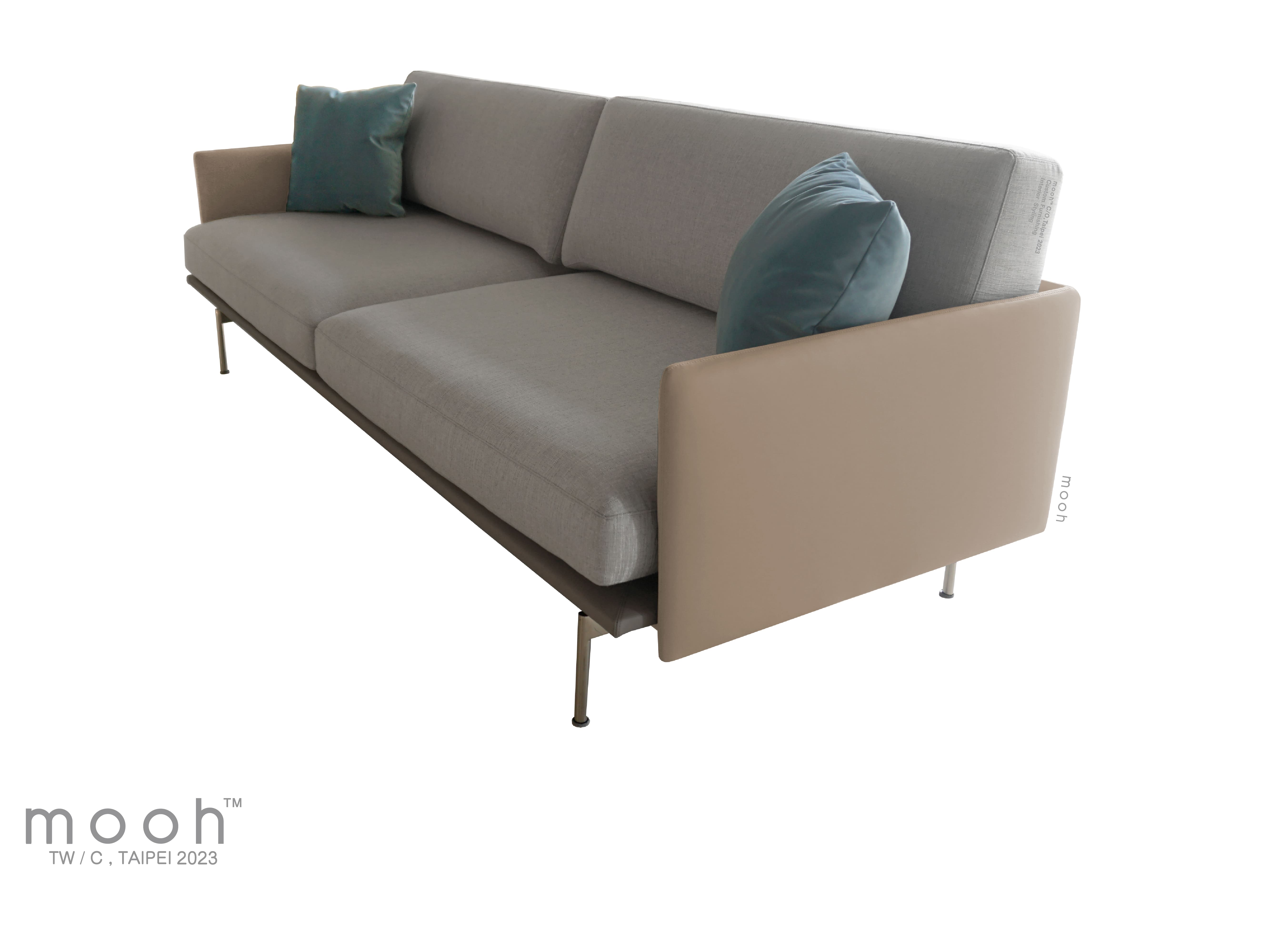 mooh Living 萊姆｜三人沙發