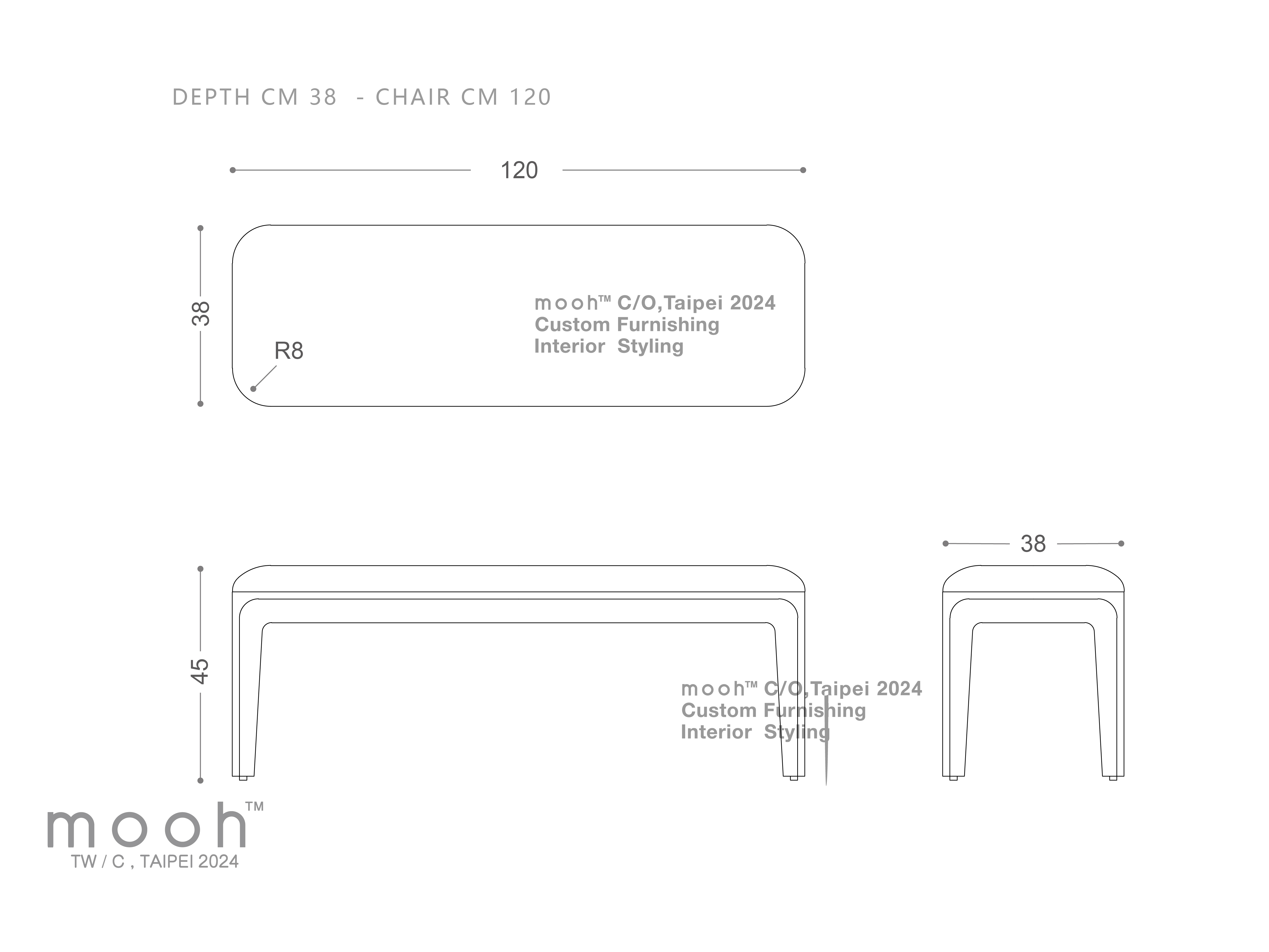 mooh Living 比亞松｜椅凳-詳細規格