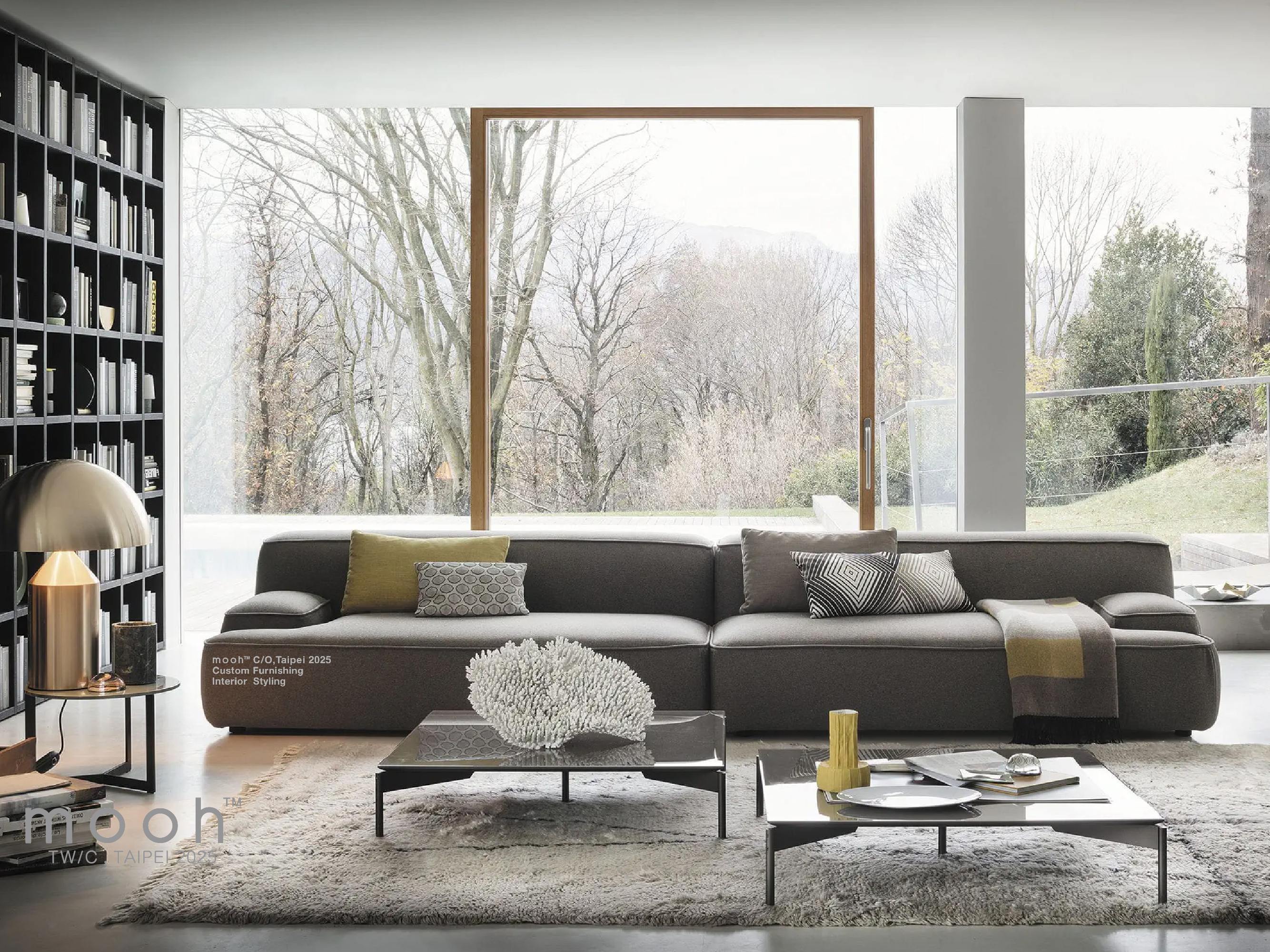 佛林斯│ 三人沙發- mooh Living．墨禾製作
