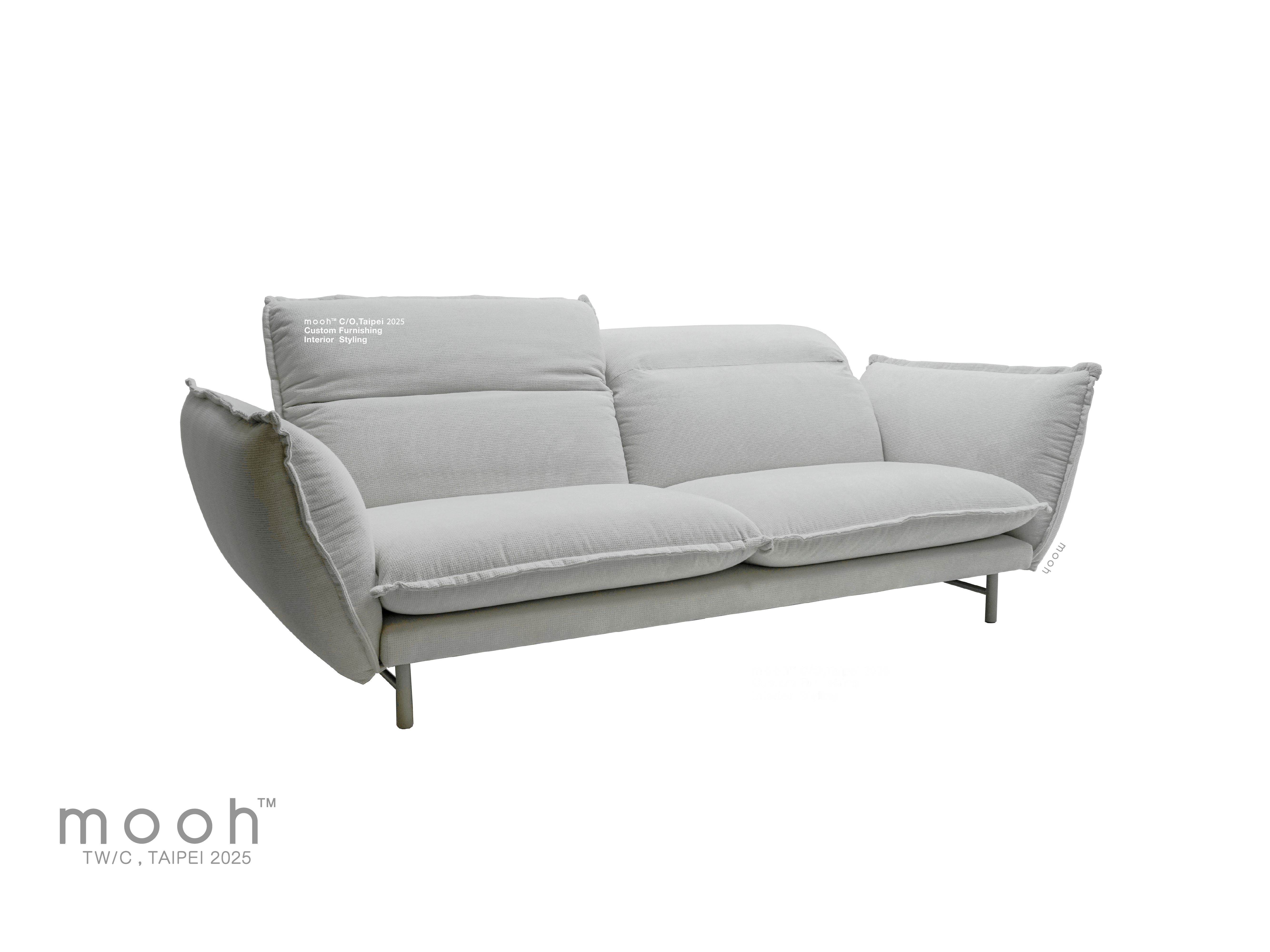mooh Living 莫爾｜三人沙發