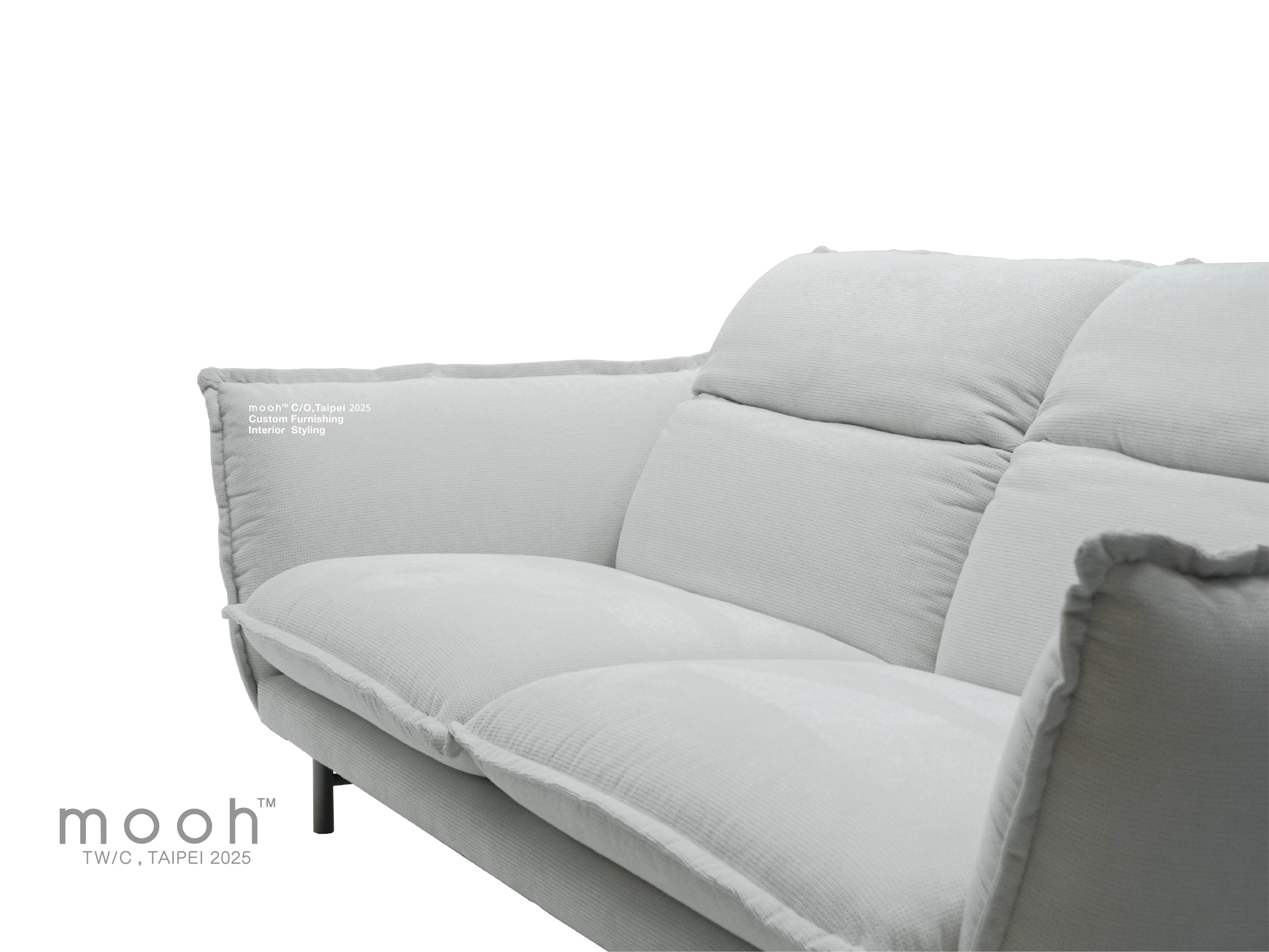 mooh Living 莫爾｜三人沙發
