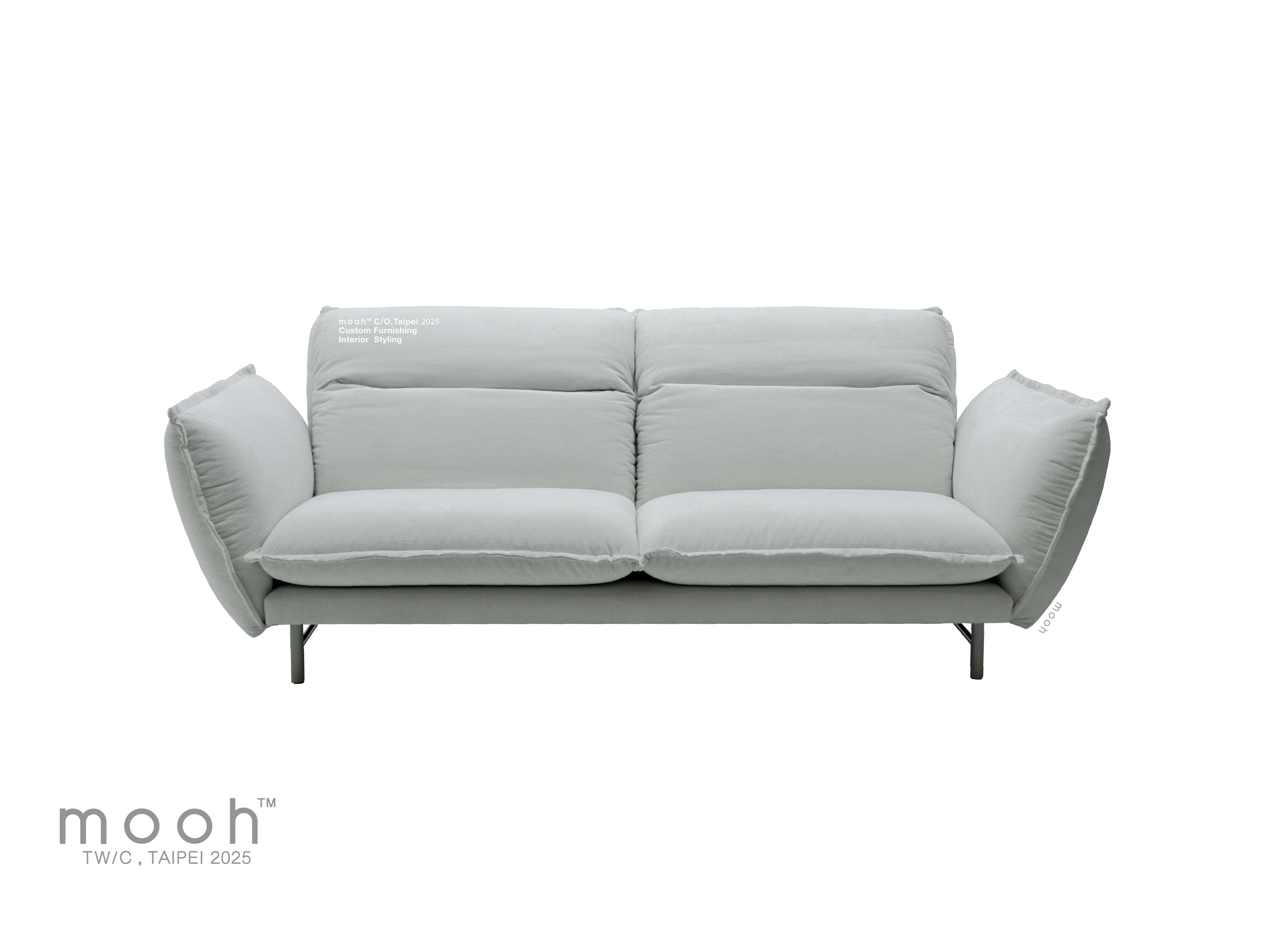 mooh Living 莫爾｜三人沙發