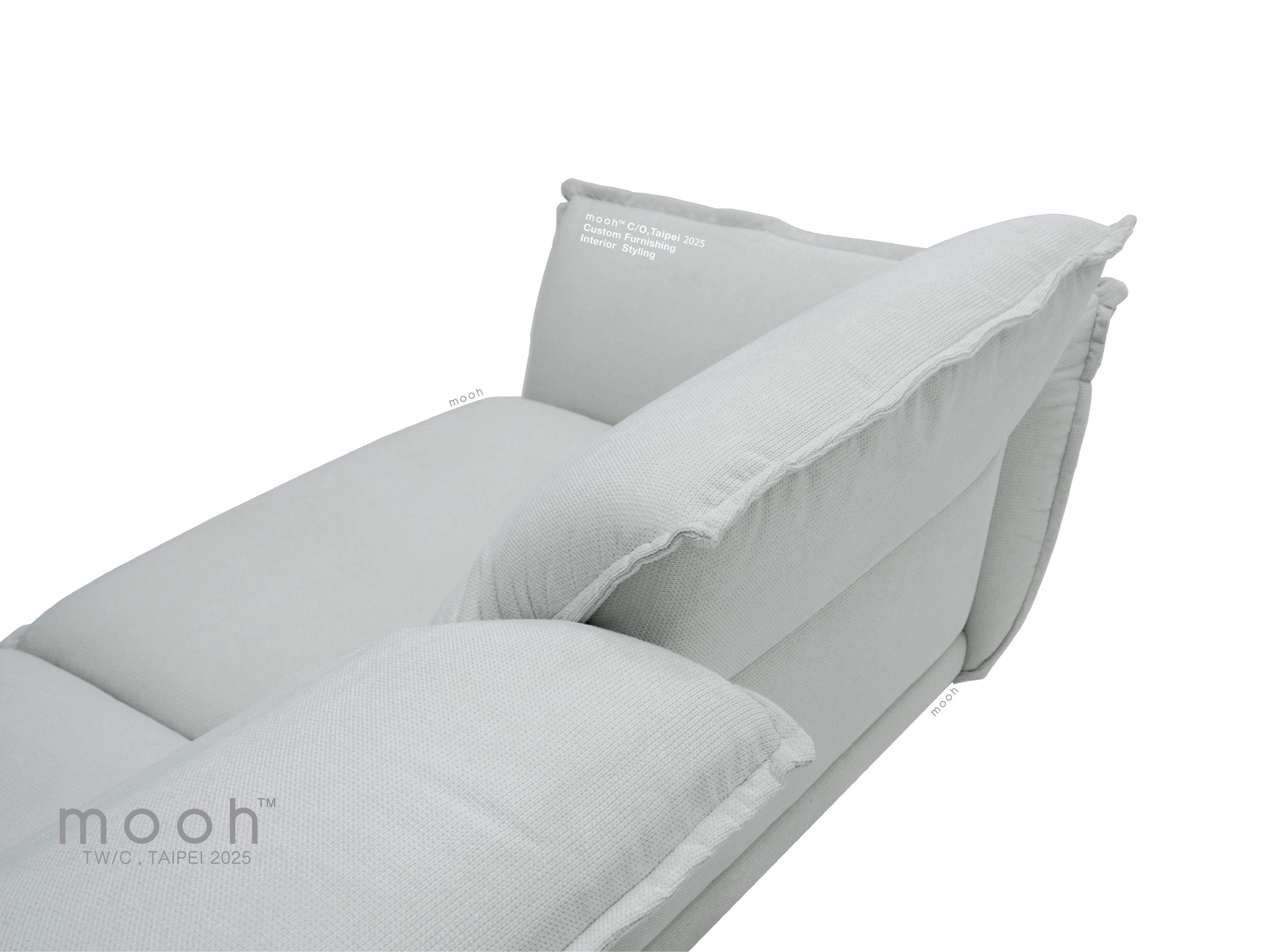 mooh Living 莫爾｜三人沙發